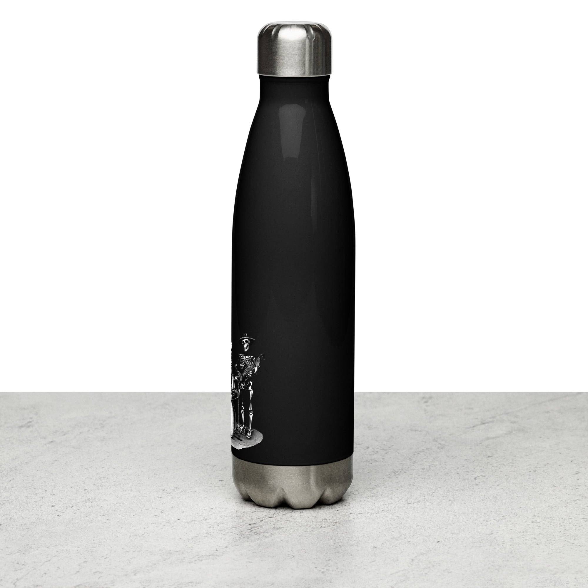 Skeleton Band Stainless Steel Water Bottle