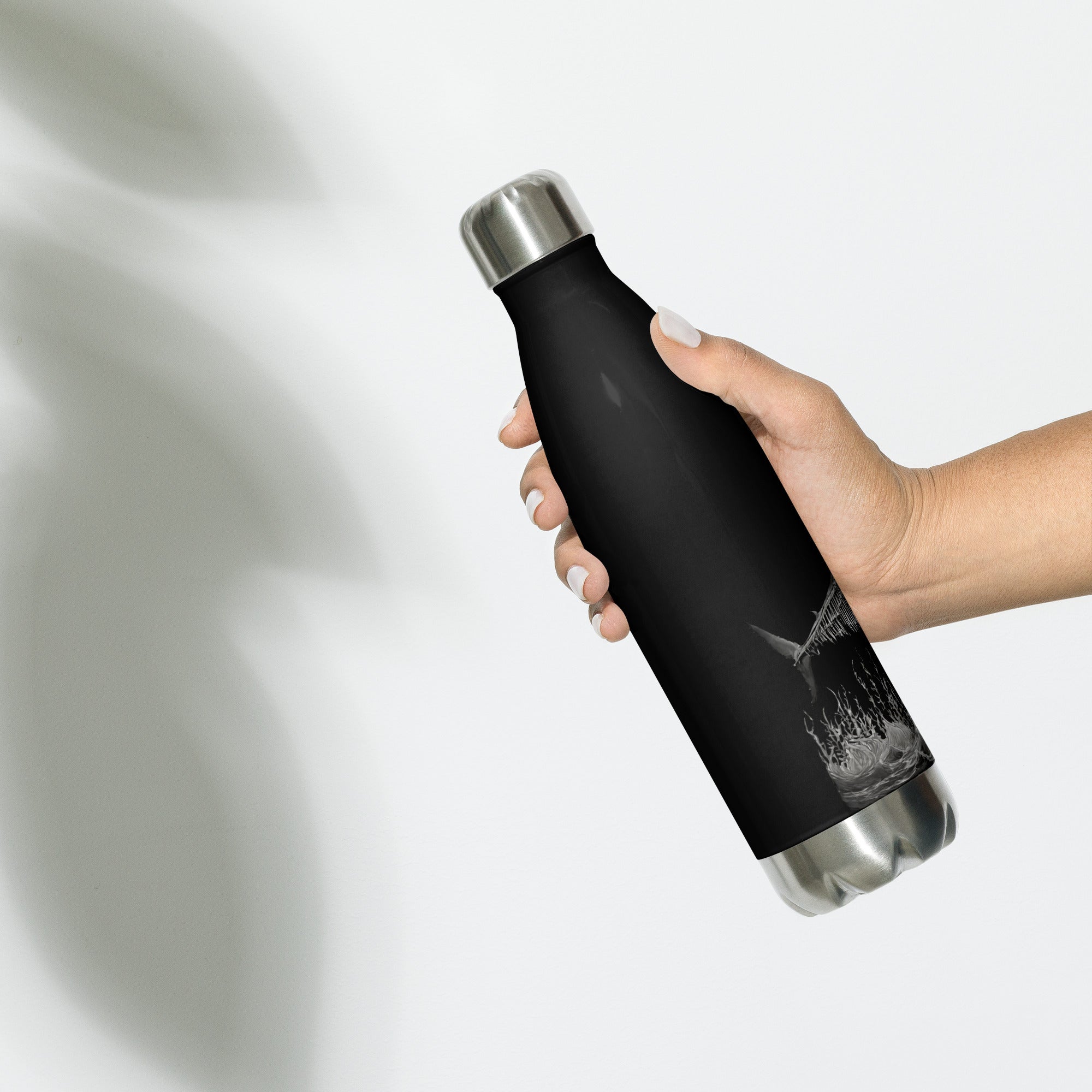 Skeleton Shark Stainless Steel Water Bottle