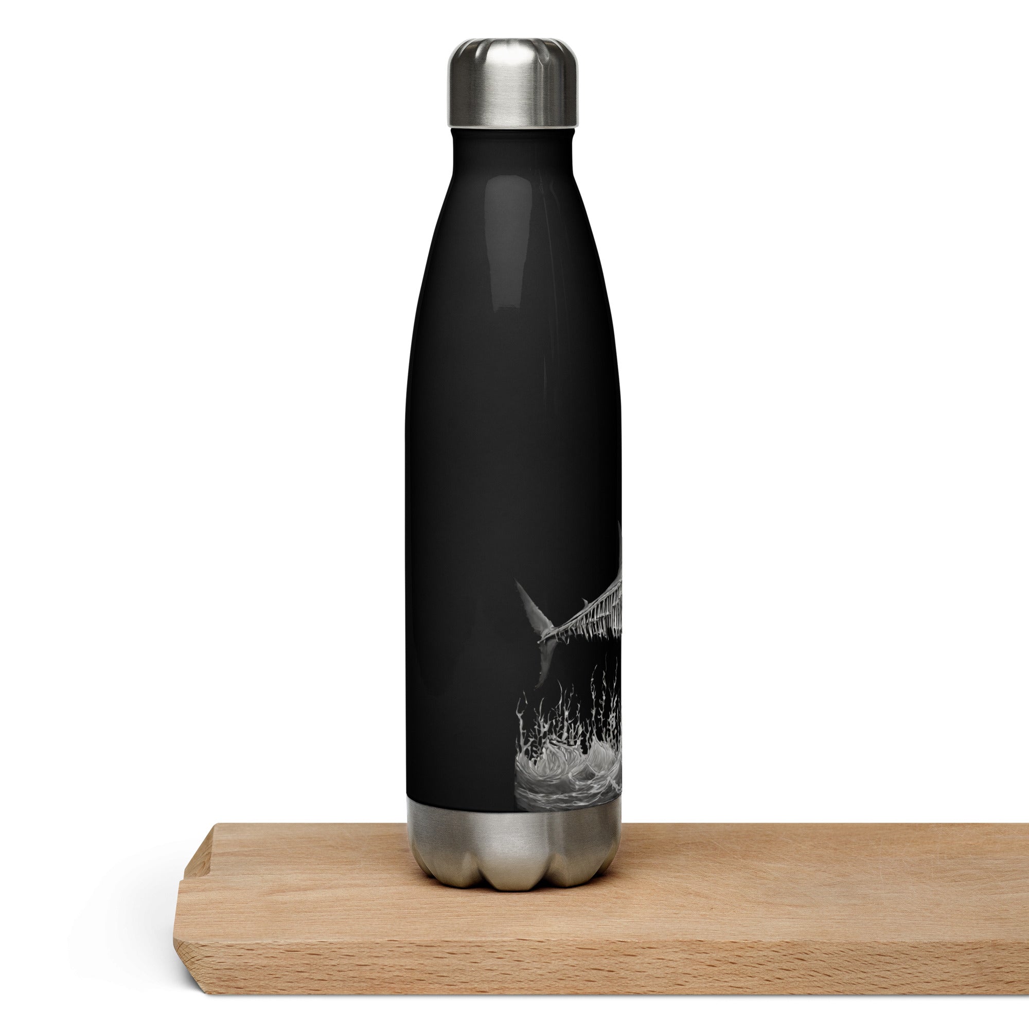 Skeleton Shark Stainless Steel Water Bottle