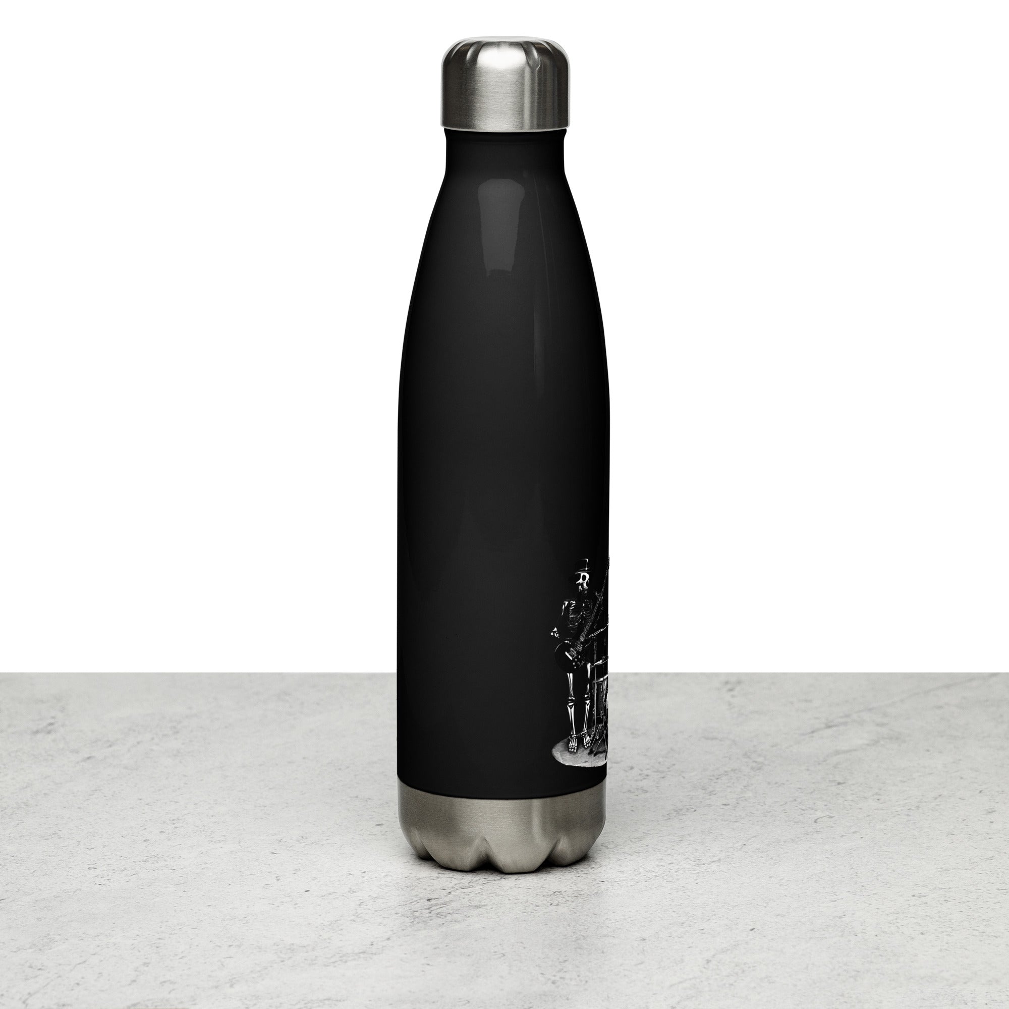 Skeleton Band Stainless Steel Water Bottle