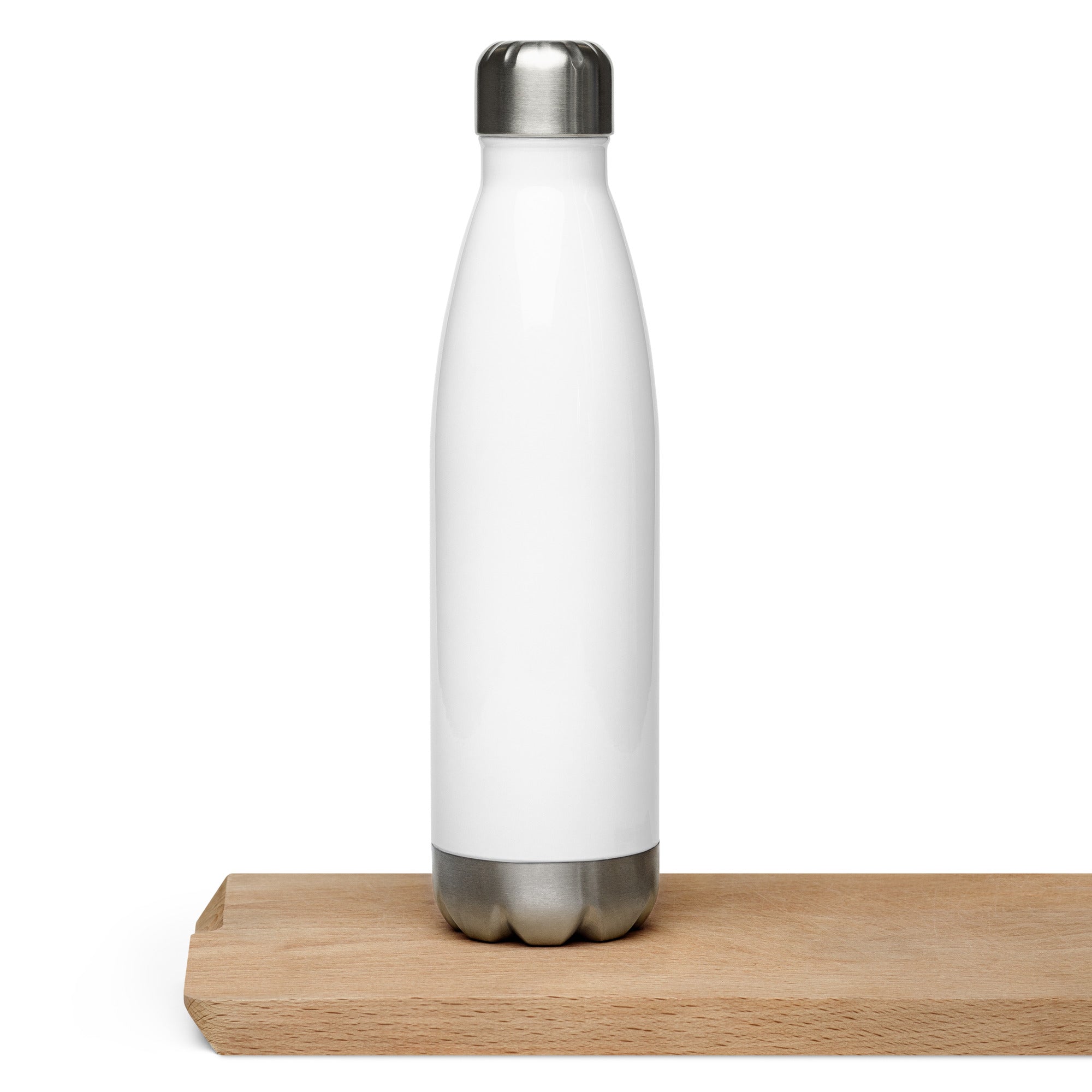 Till the Wheels Fall Off Stainless Steel Water Bottle