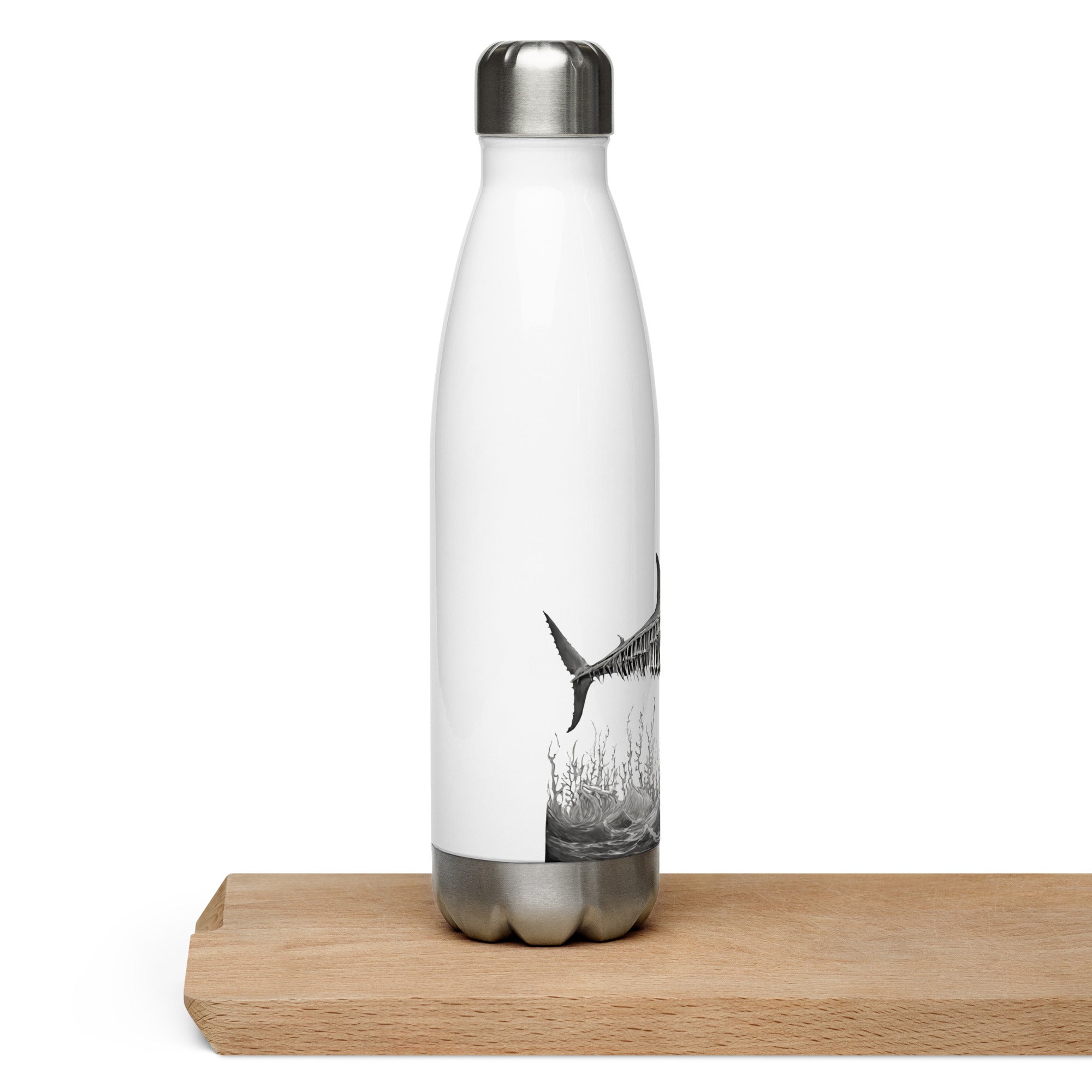 Skeleton Shark Stainless Steel Water Bottle