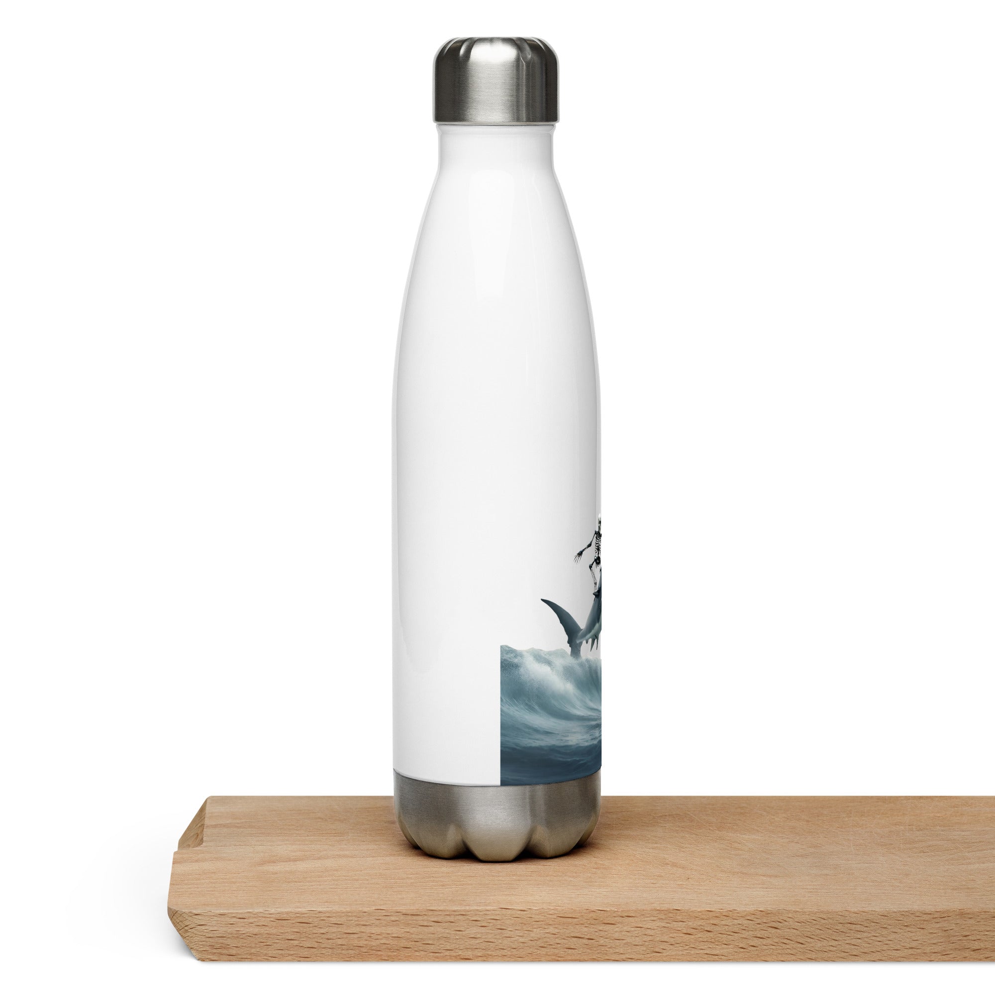 Shark Shredder Stainless Steel Water Bottle