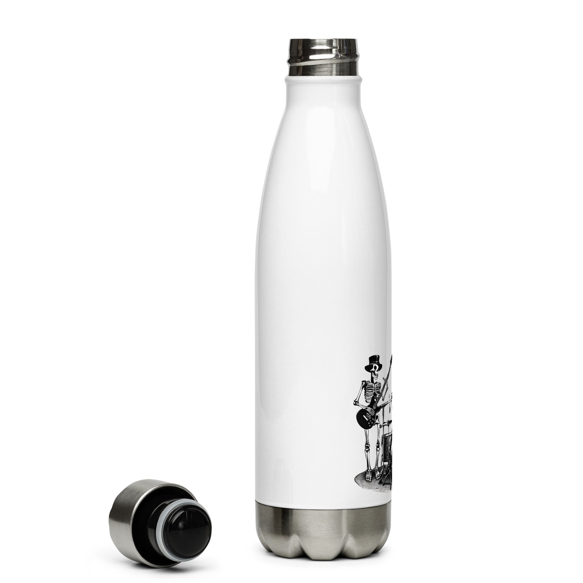 Skeleton Band Stainless Steel Water Bottle