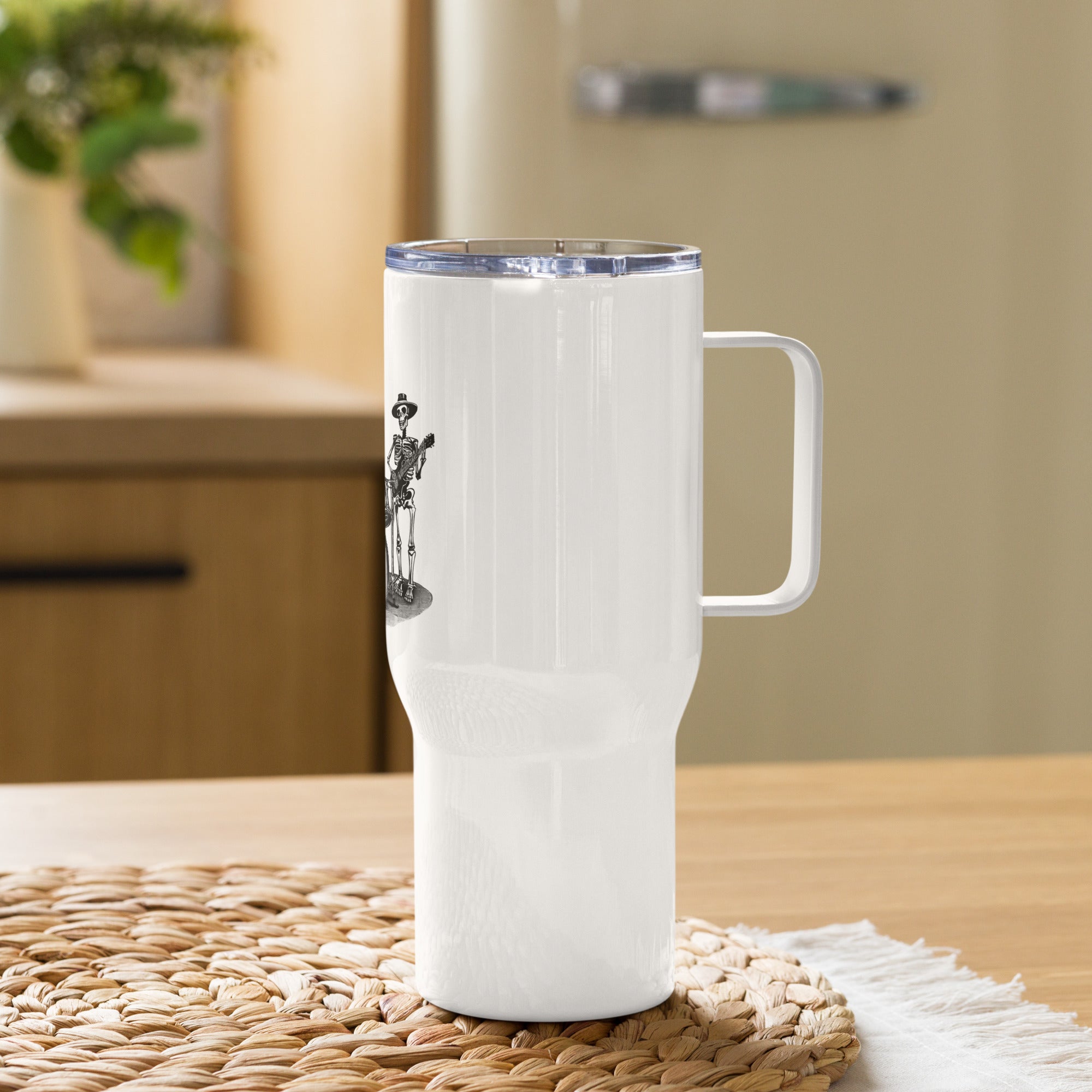 Skeleton Band Travel Mug