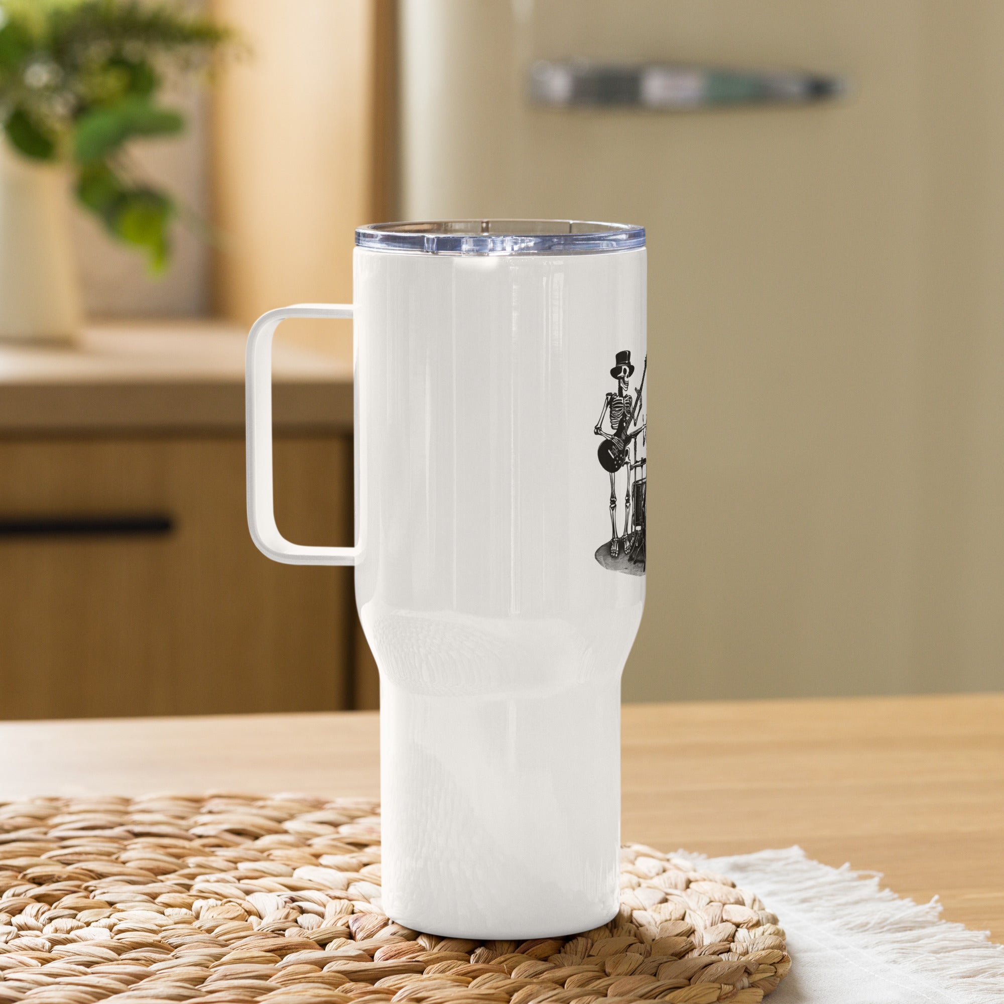 Skeleton Band Travel Mug