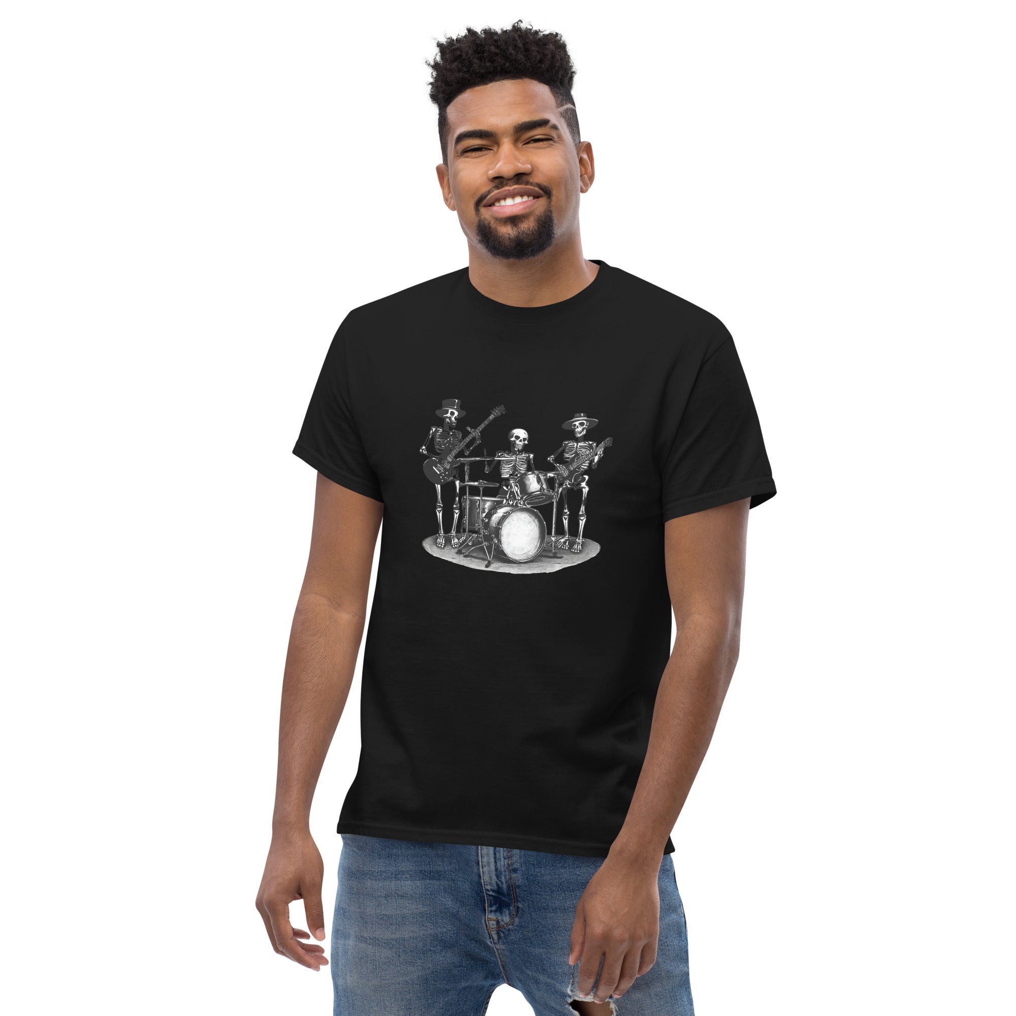 Skeleton Band Men's Classic T-Shirt