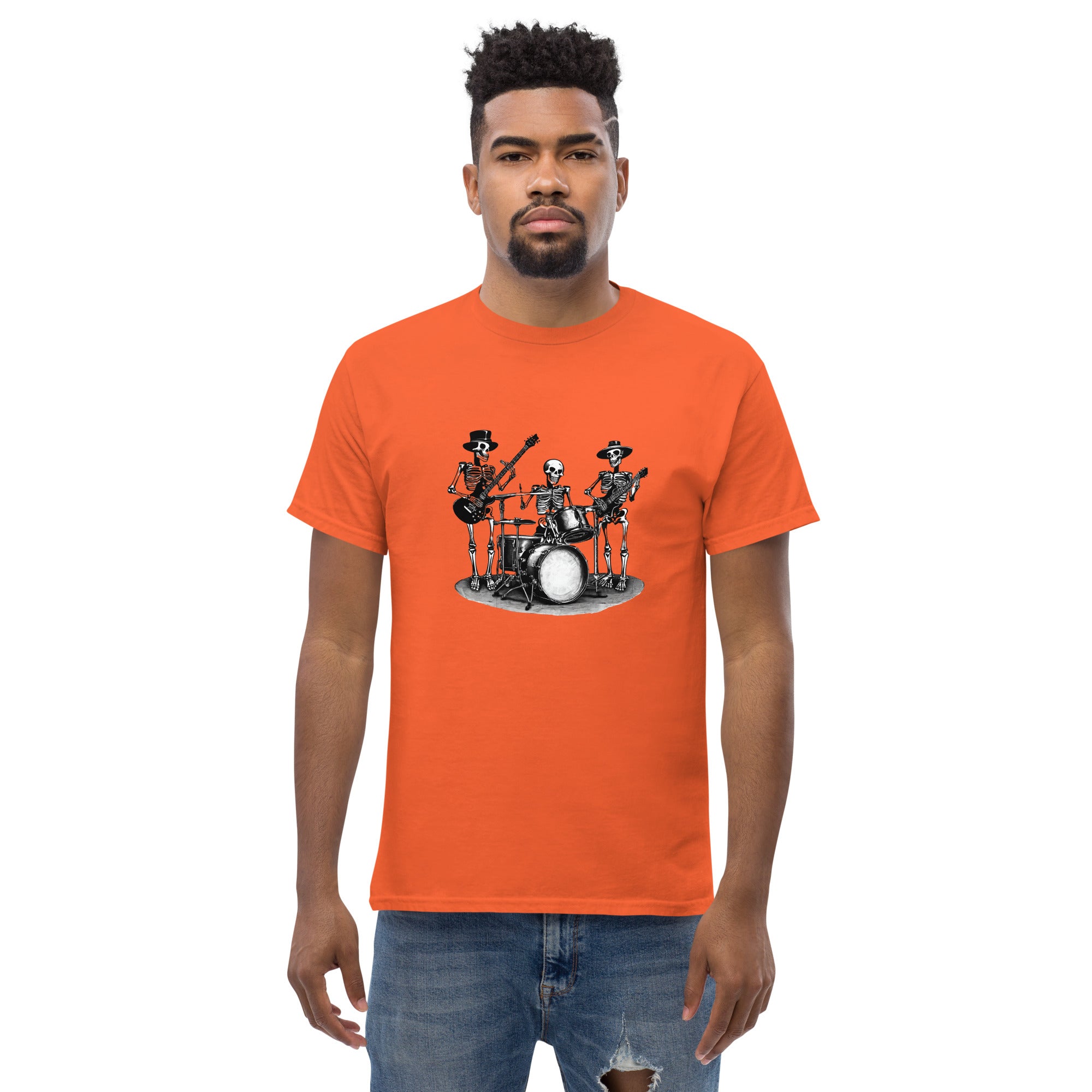 Skeleton Band Men's Classic T-Shirt