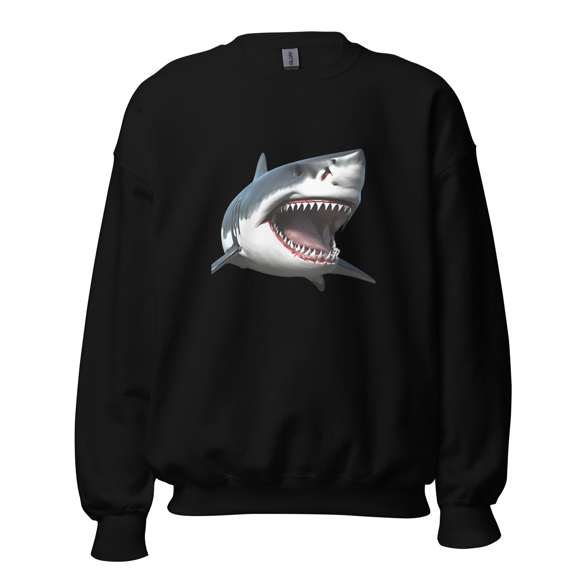 Great White Bite Men's Sweatshirt