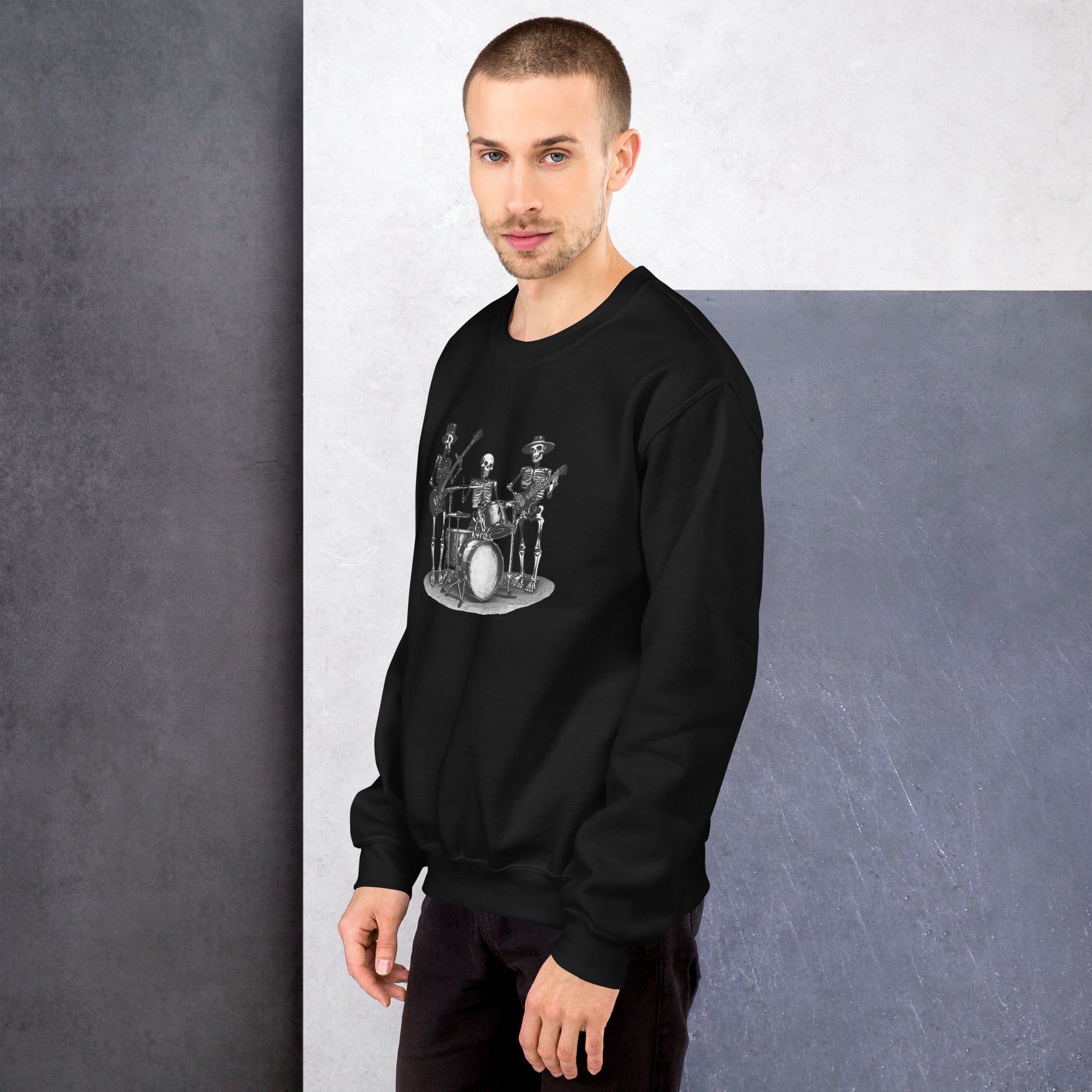 Skeleton Band Men's Sweatshirt