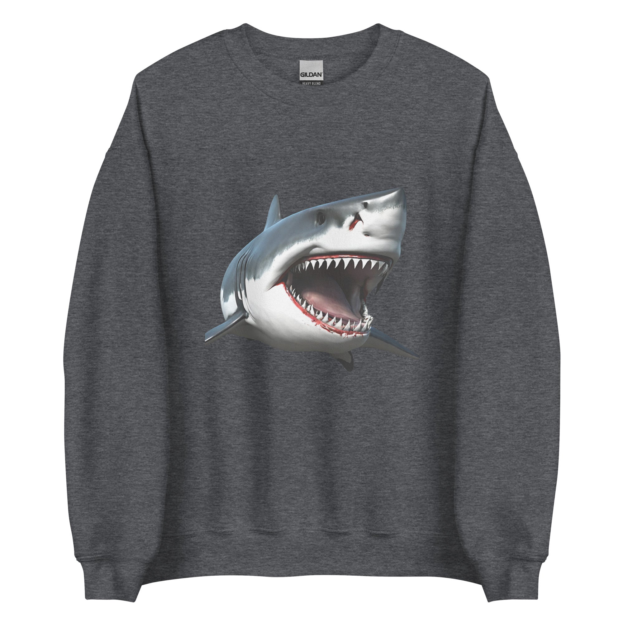 Great White Bite Men's Sweatshirt