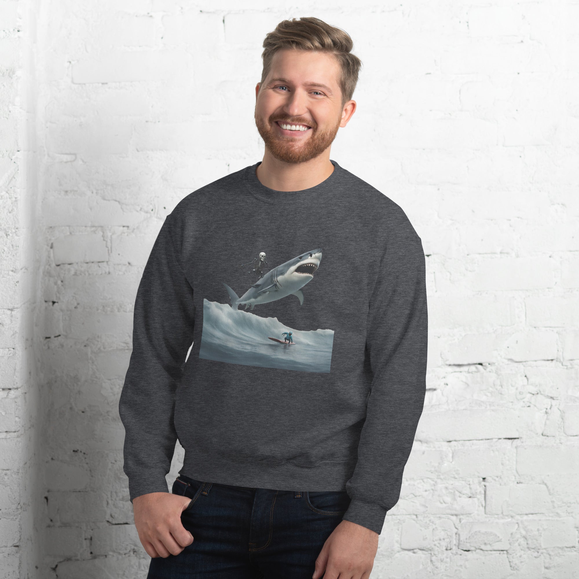 Shark Shredder Men's Sweatshirt