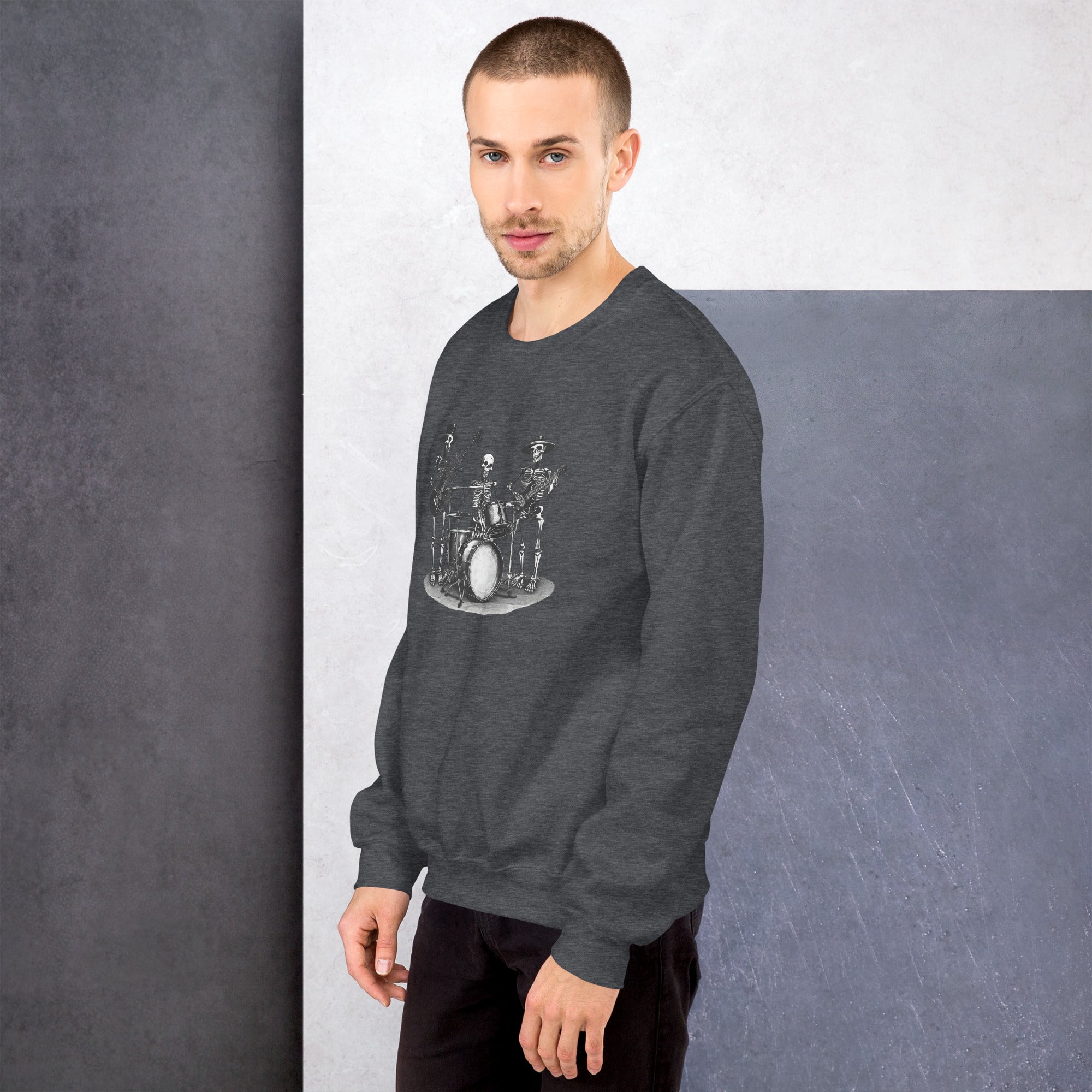 Skeleton Band Men's Sweatshirt