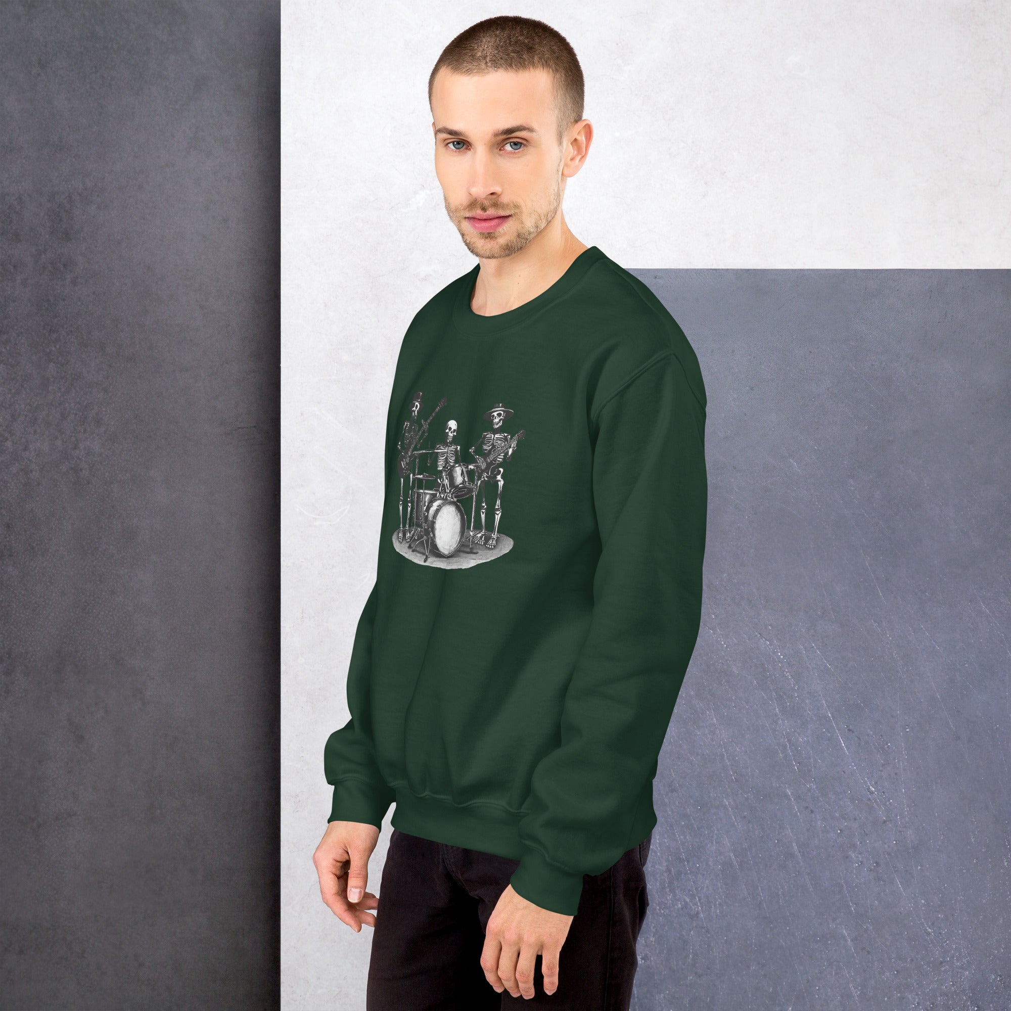 Skeleton Band Men's Sweatshirt