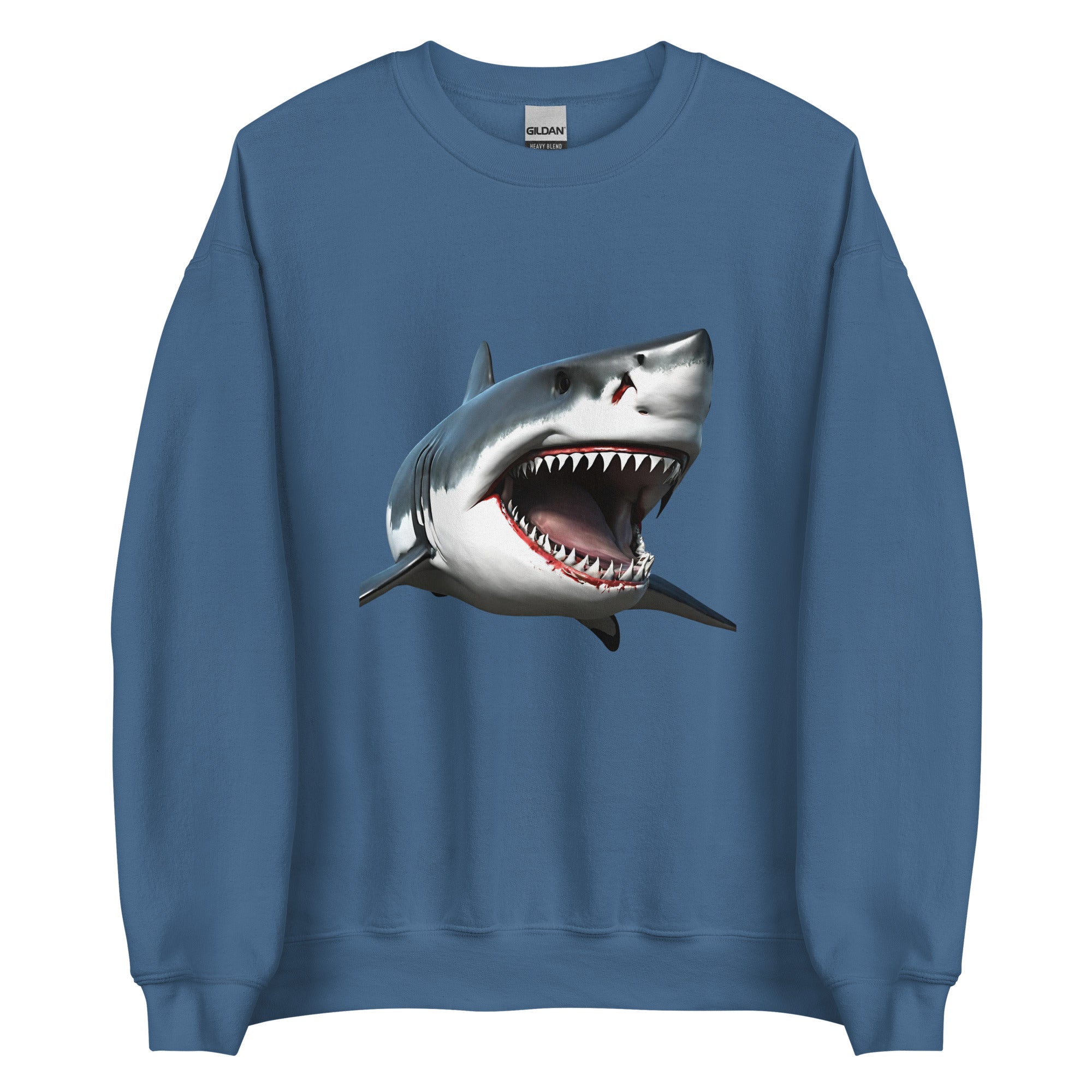 Great White Bite Men's Sweatshirt