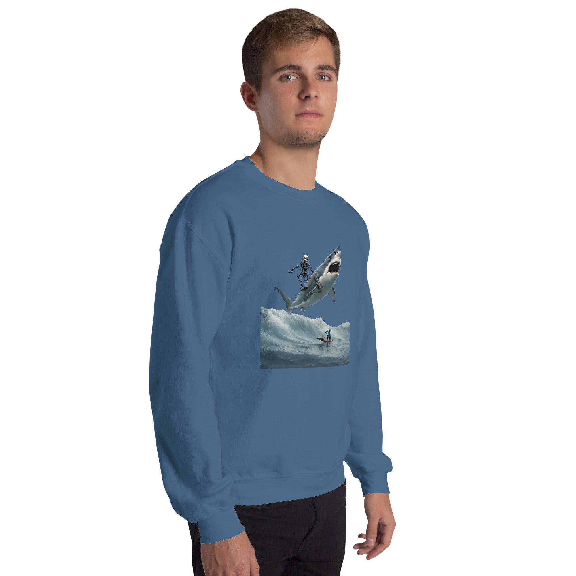 Shark Shredder Men's Sweatshirt