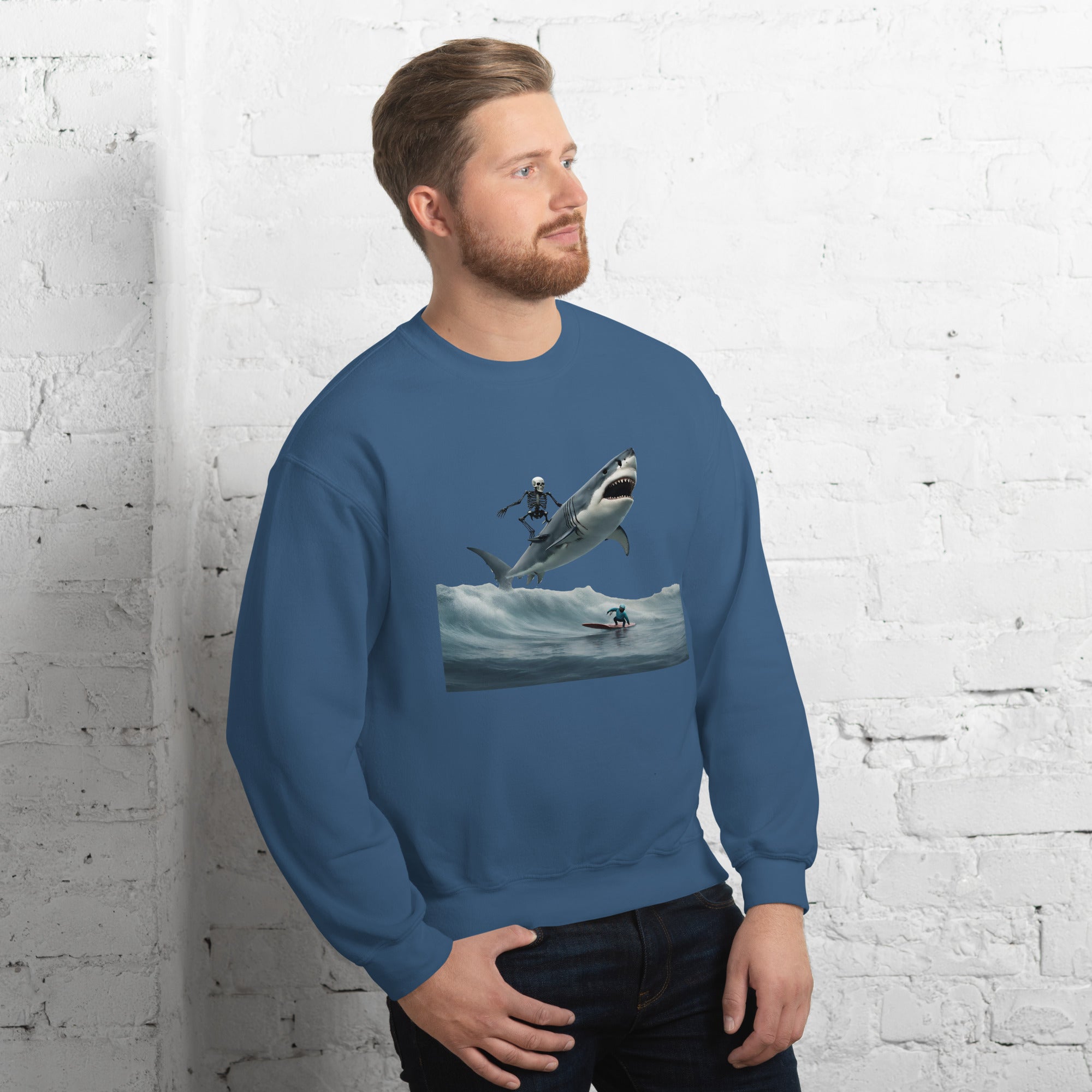 Shark Shredder Men's Sweatshirt