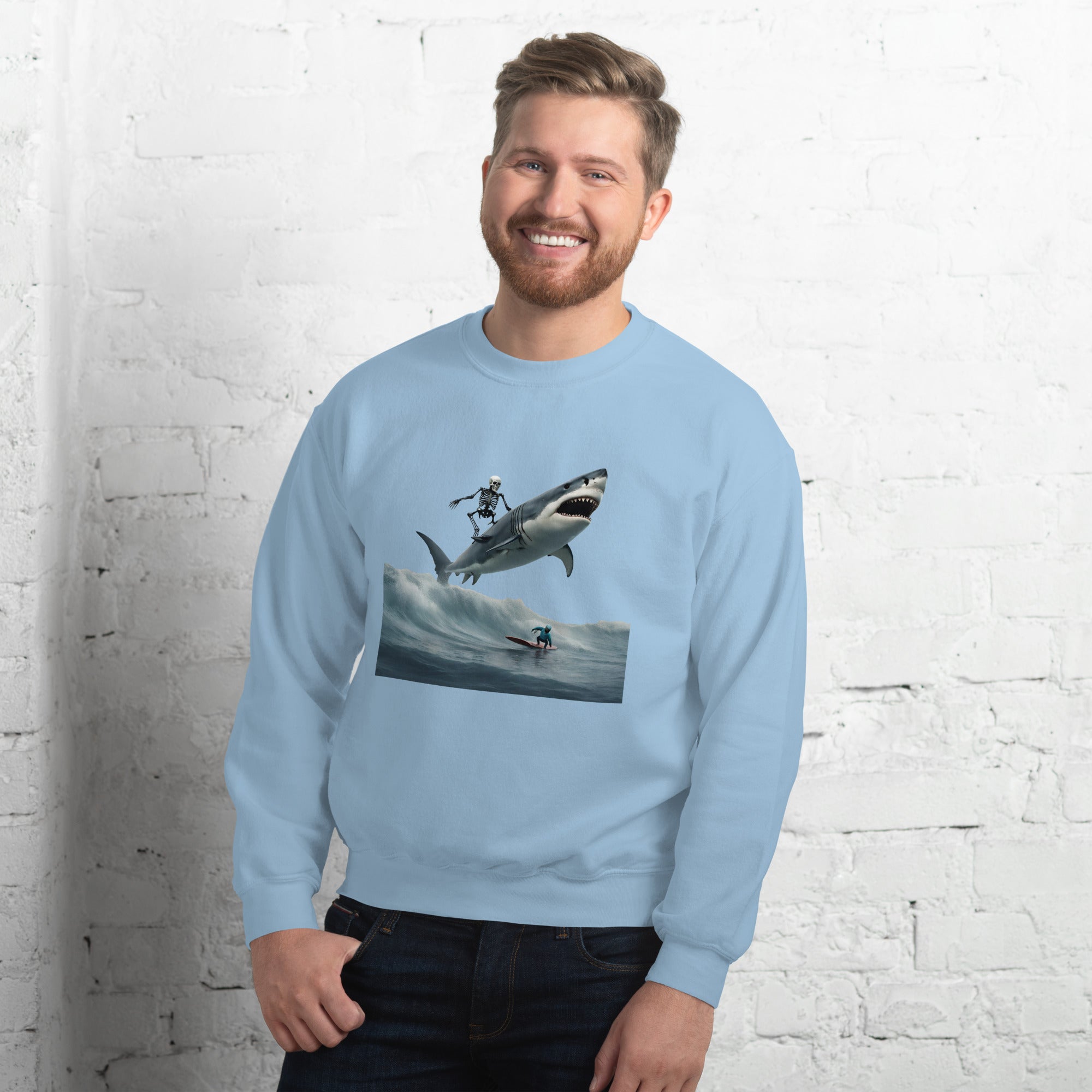 Shark Shredder Men's Sweatshirt