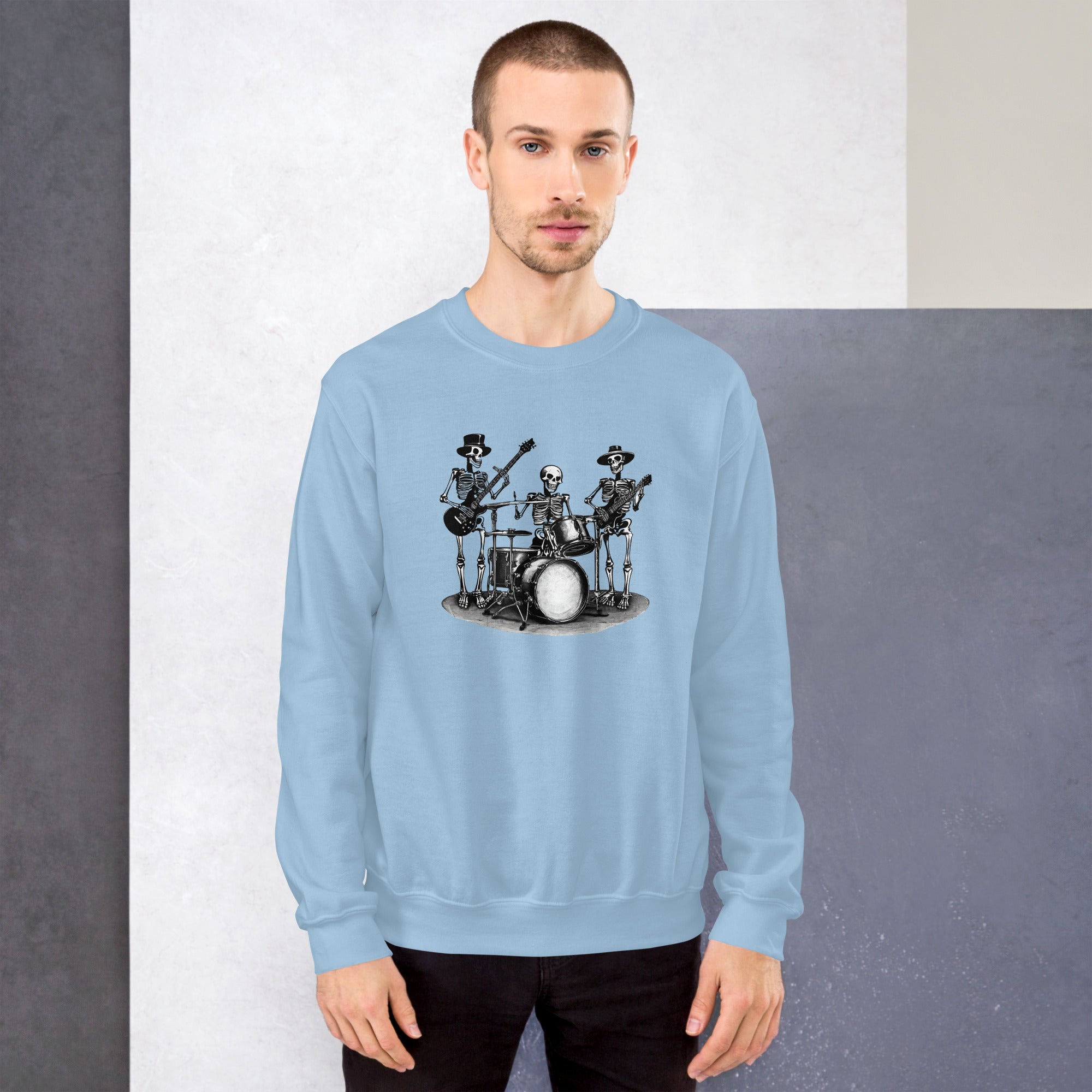 Skeleton Band Men's Sweatshirt