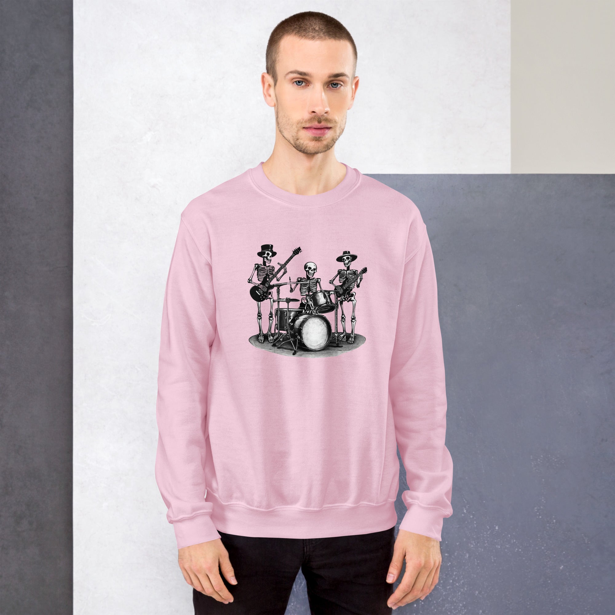 Skeleton Band Men's Sweatshirt