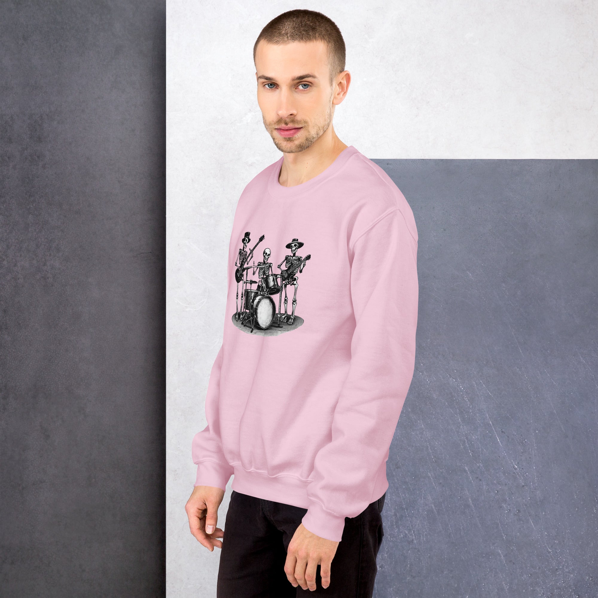 Skeleton Band Men's Sweatshirt