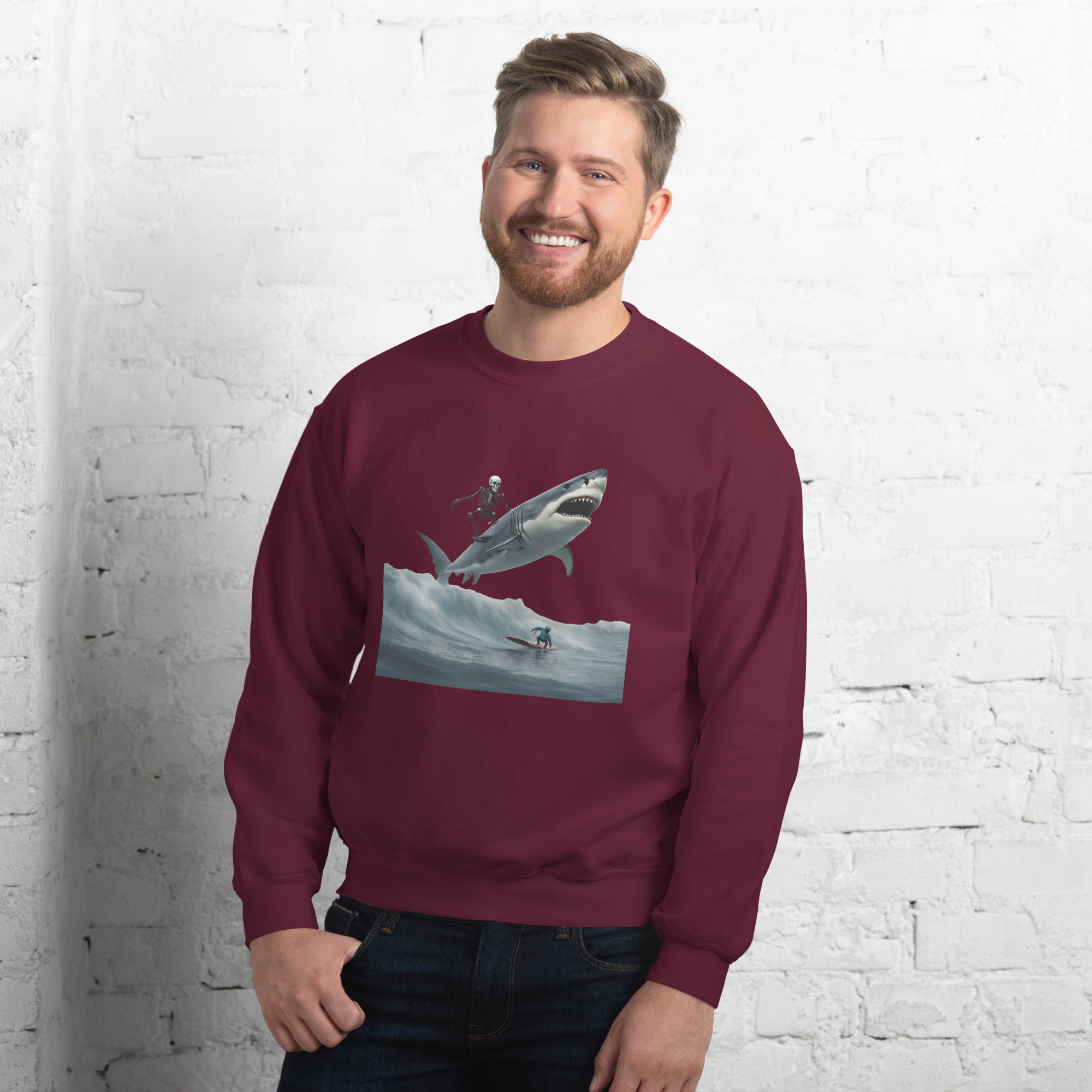 Shark Shredder Men's Sweatshirt