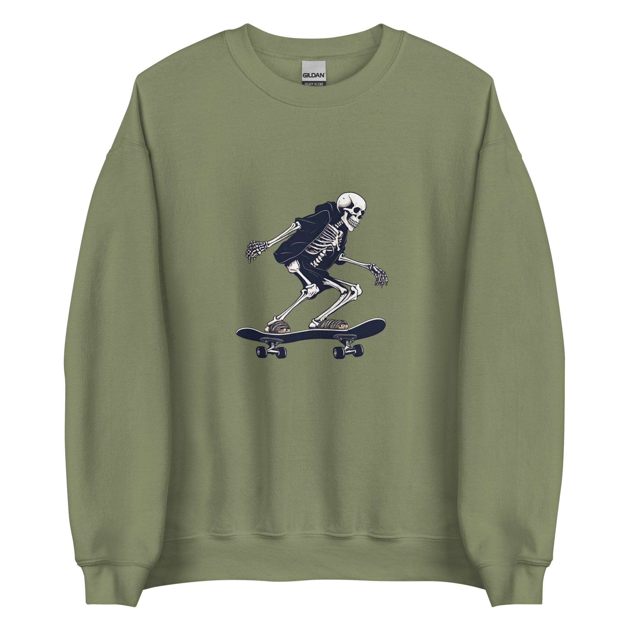 Skateboarding Skeleton Men's Sweatshirt