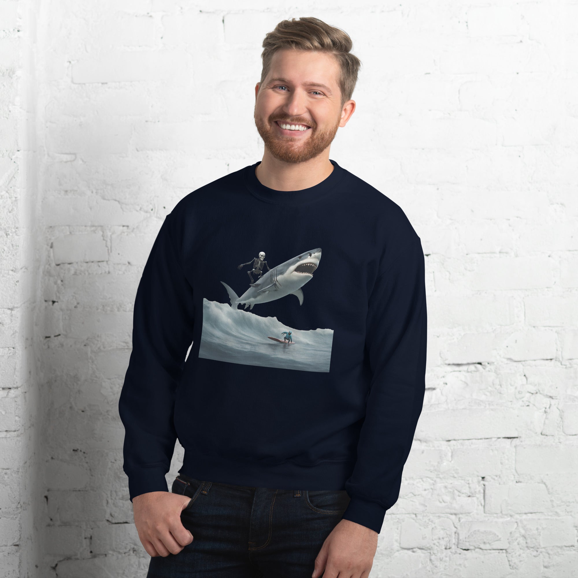 Shark Shredder Men's Sweatshirt