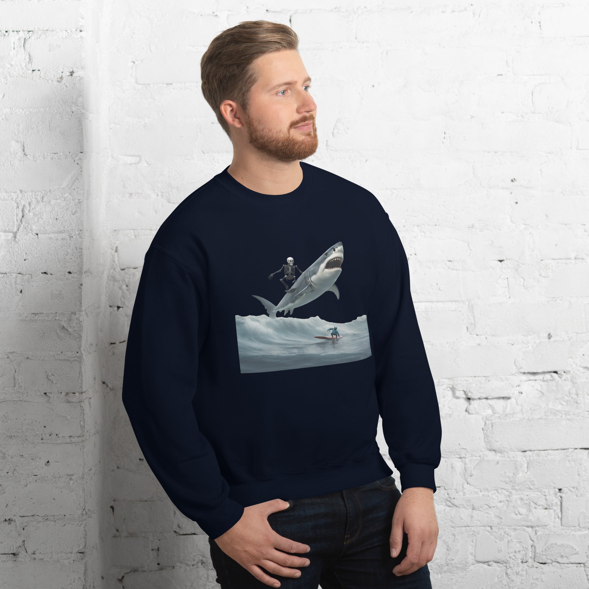 Shark Shredder Men's Sweatshirt