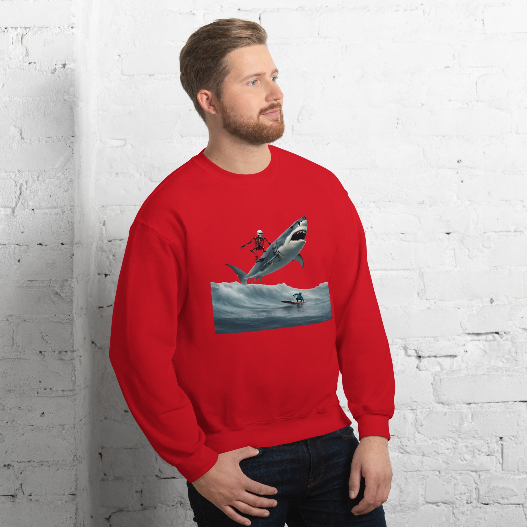 Shark Shredder Men's Sweatshirt