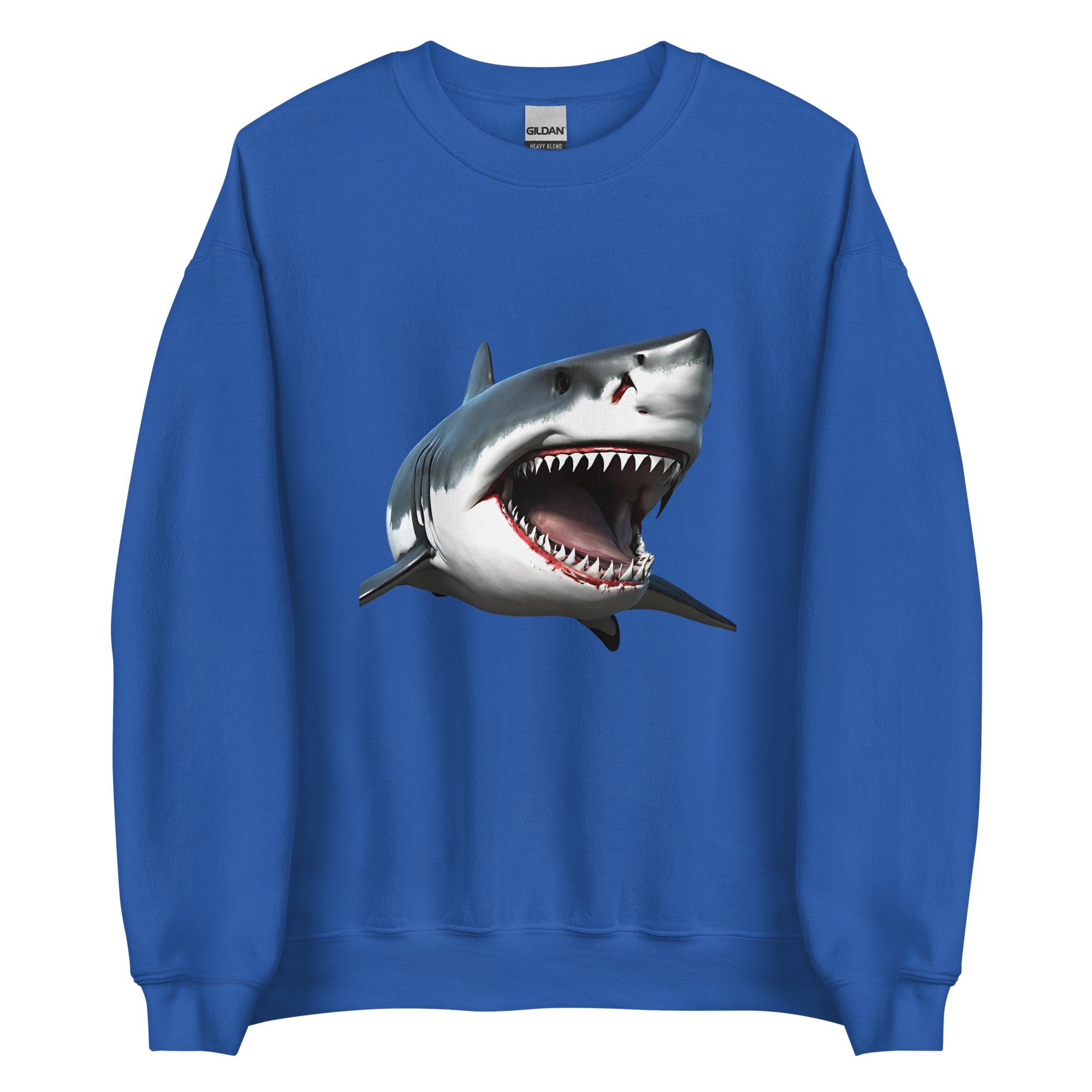 Great White Bite Men's Sweatshirt