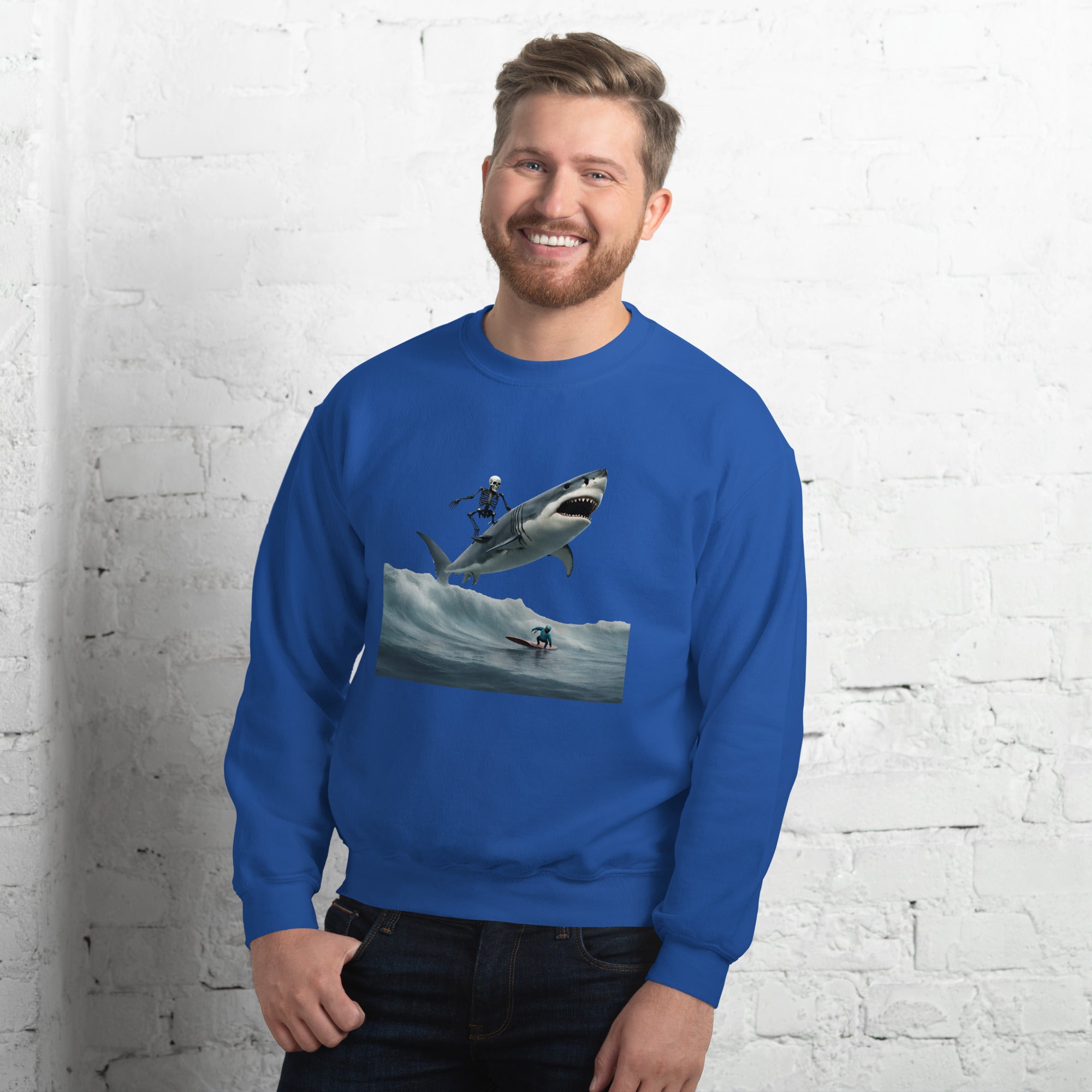 Shark Shredder Men's Sweatshirt