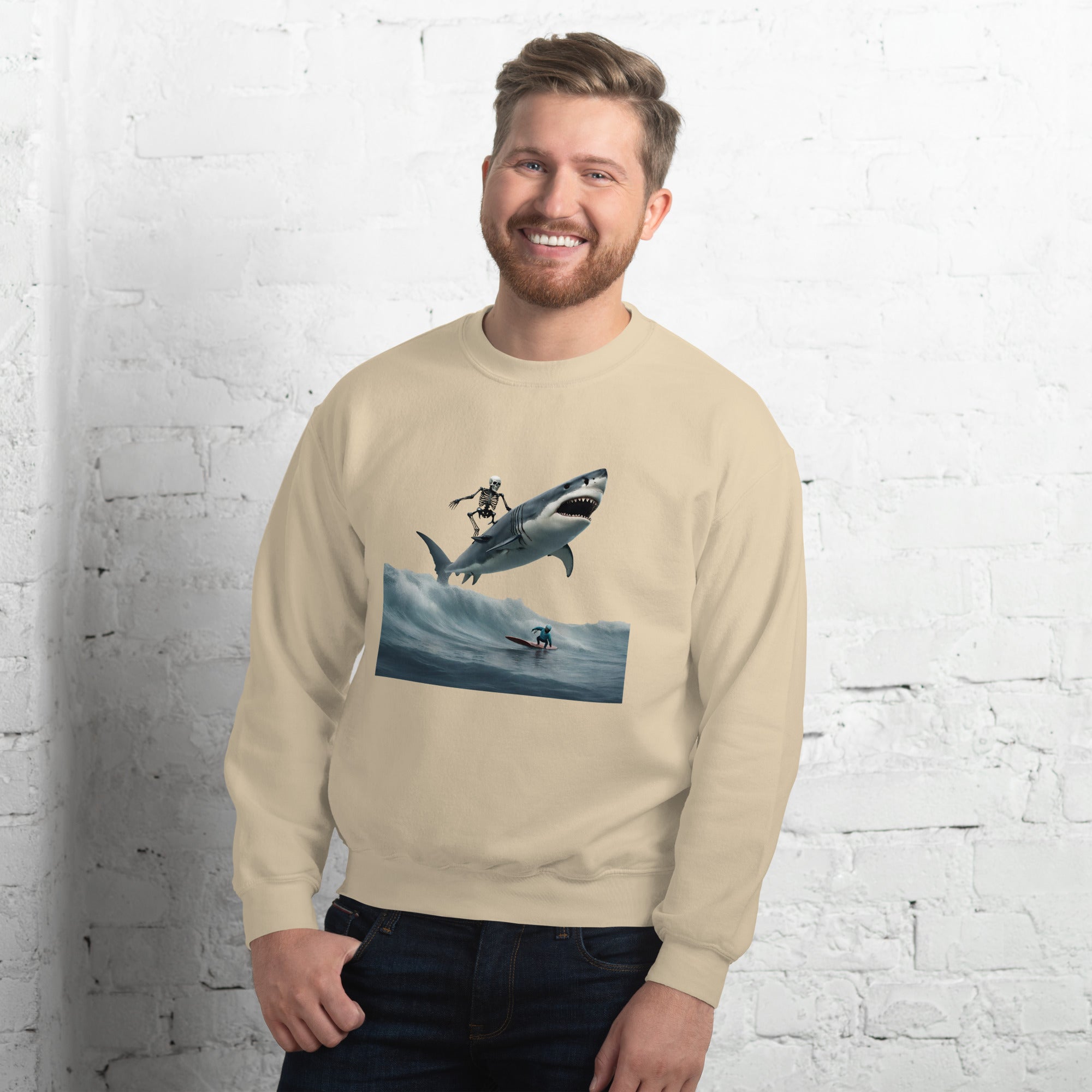 Shark Shredder Men's Sweatshirt