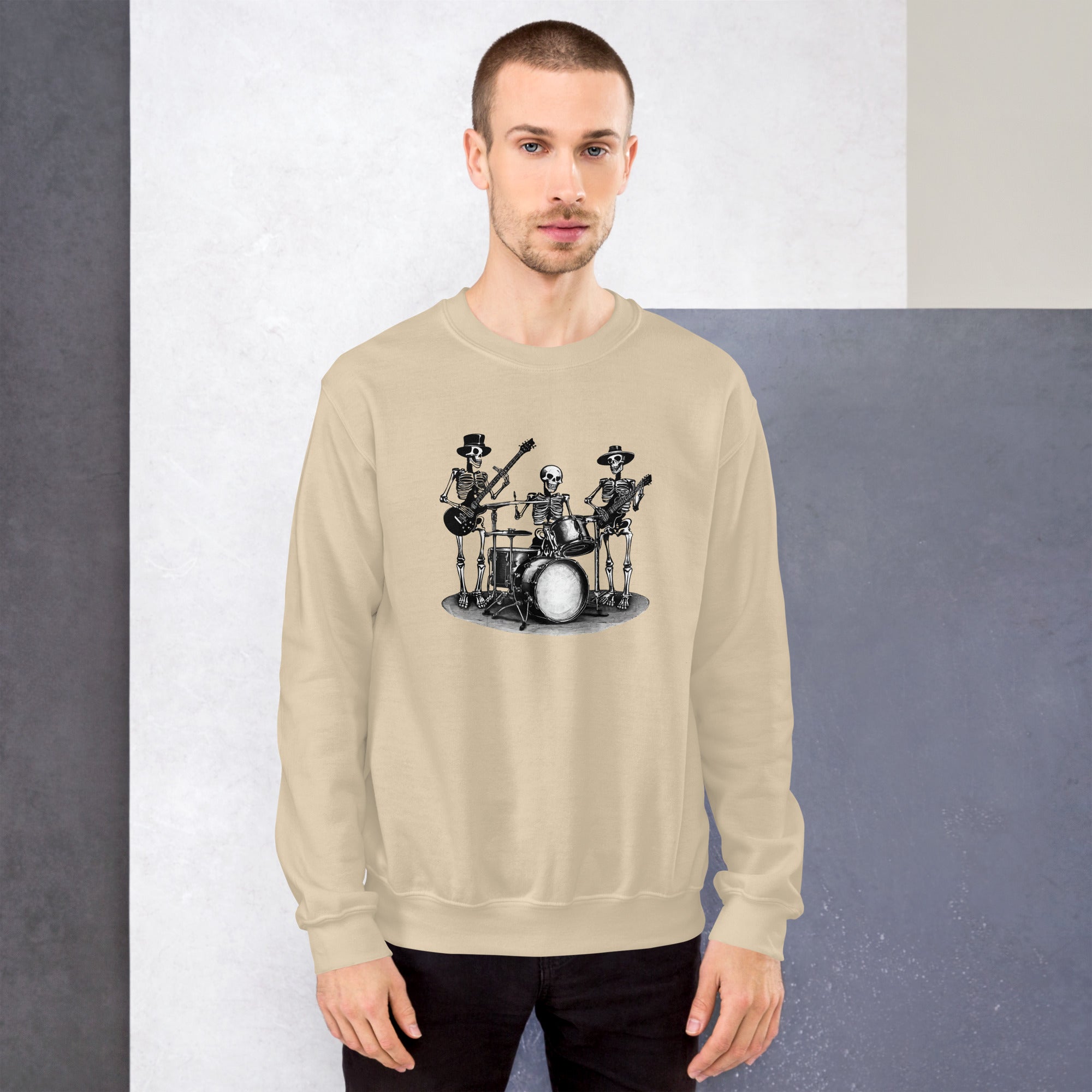 Skeleton Band Men's Sweatshirt