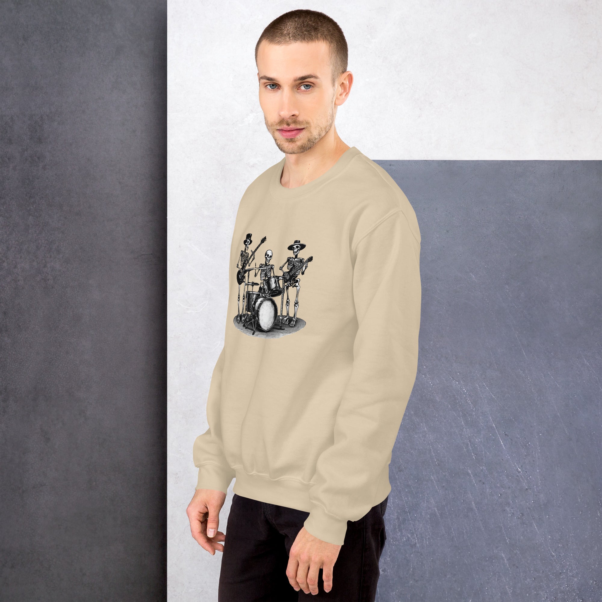 Skeleton Band Men's Sweatshirt