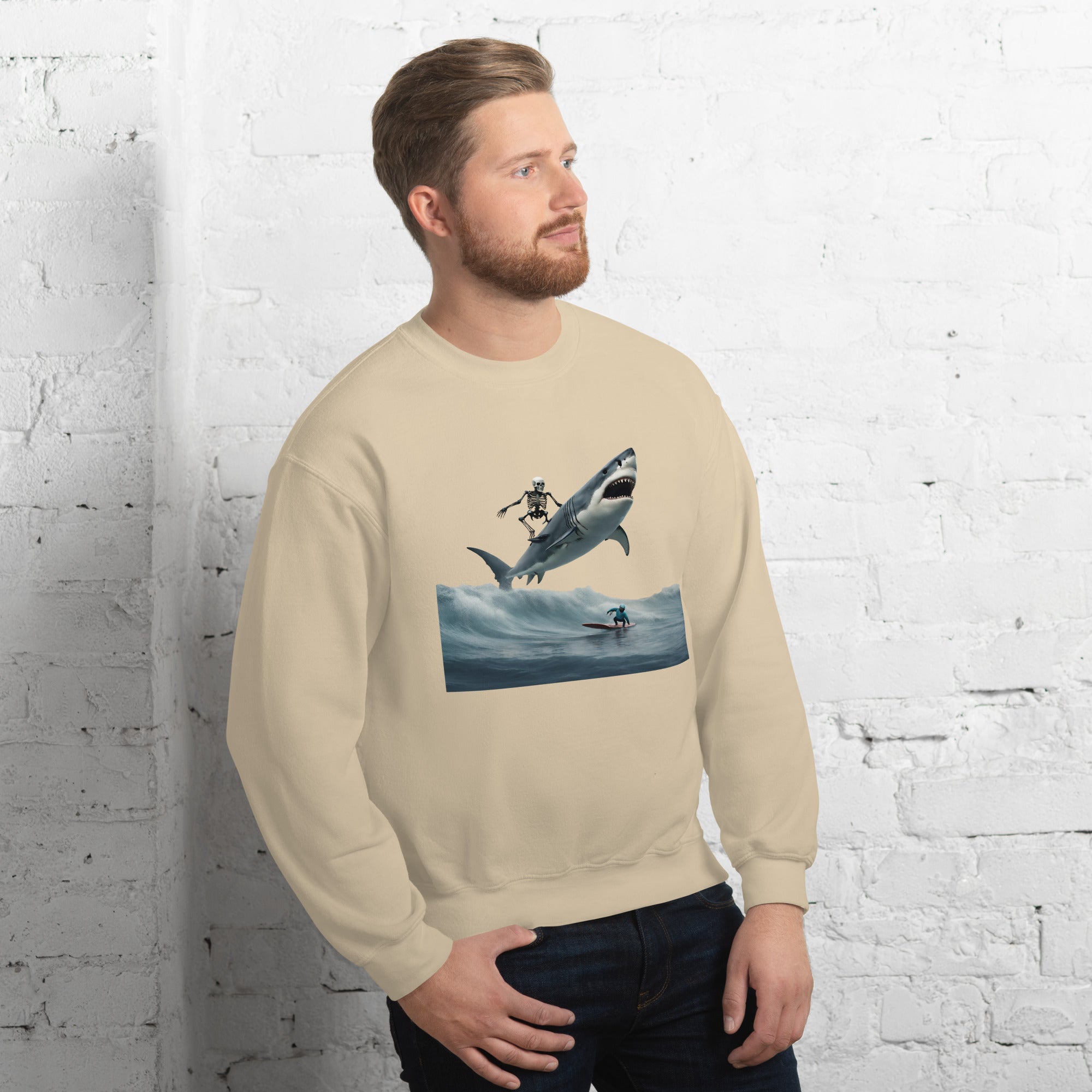 Shark Shredder Men's Sweatshirt