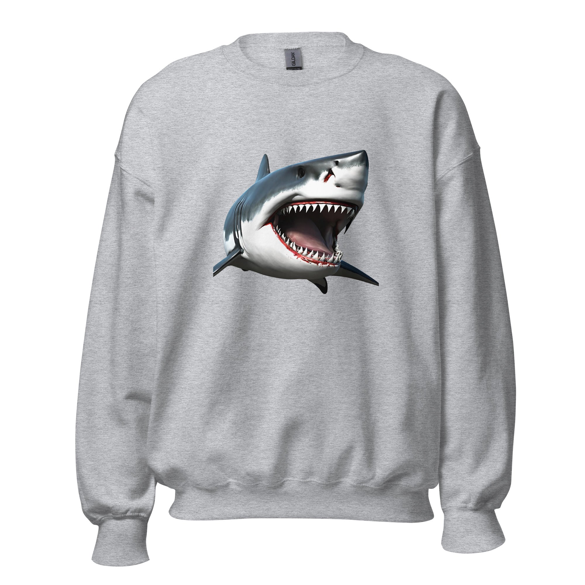 Great White Bite Men's Sweatshirt