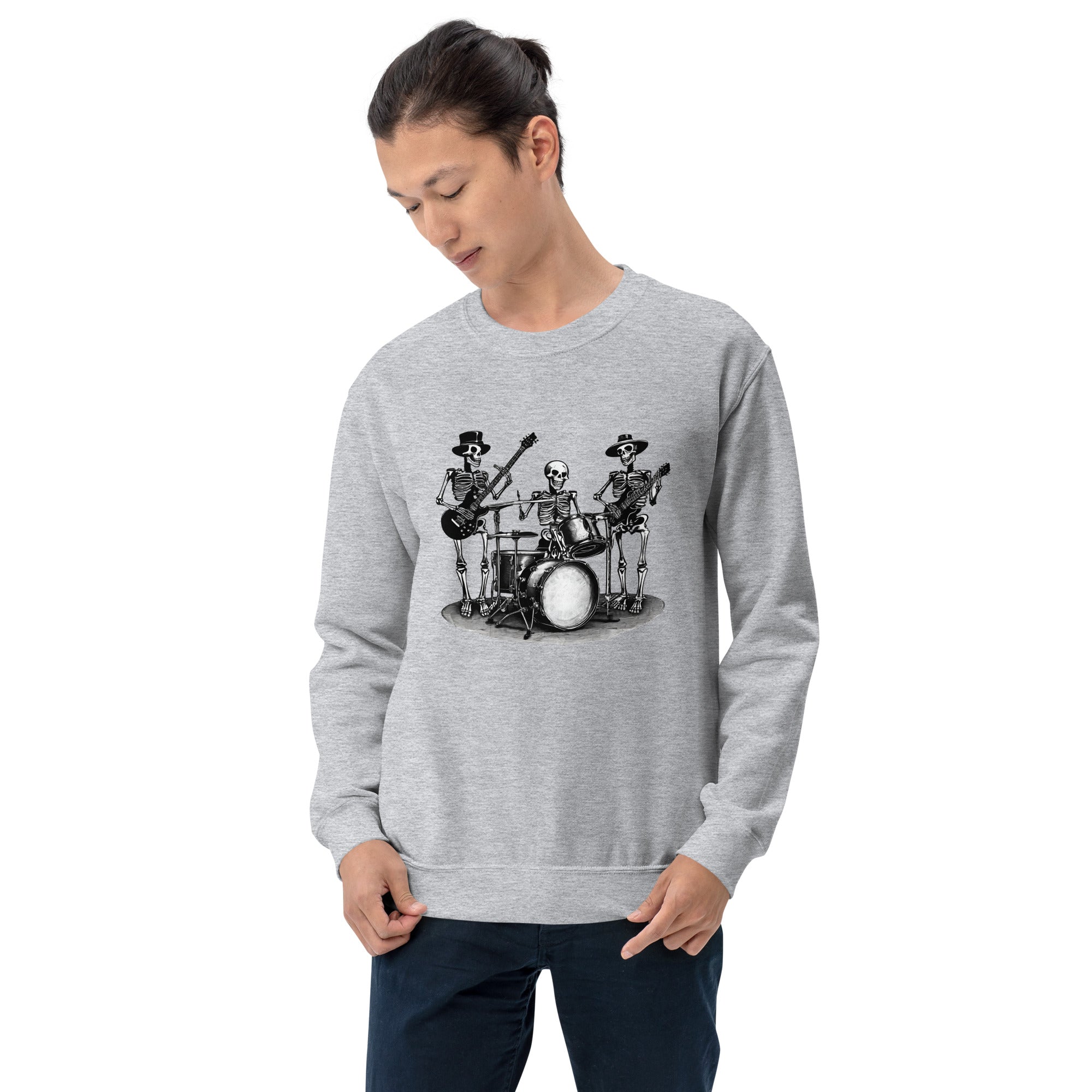 Skeleton Band Men's Sweatshirt