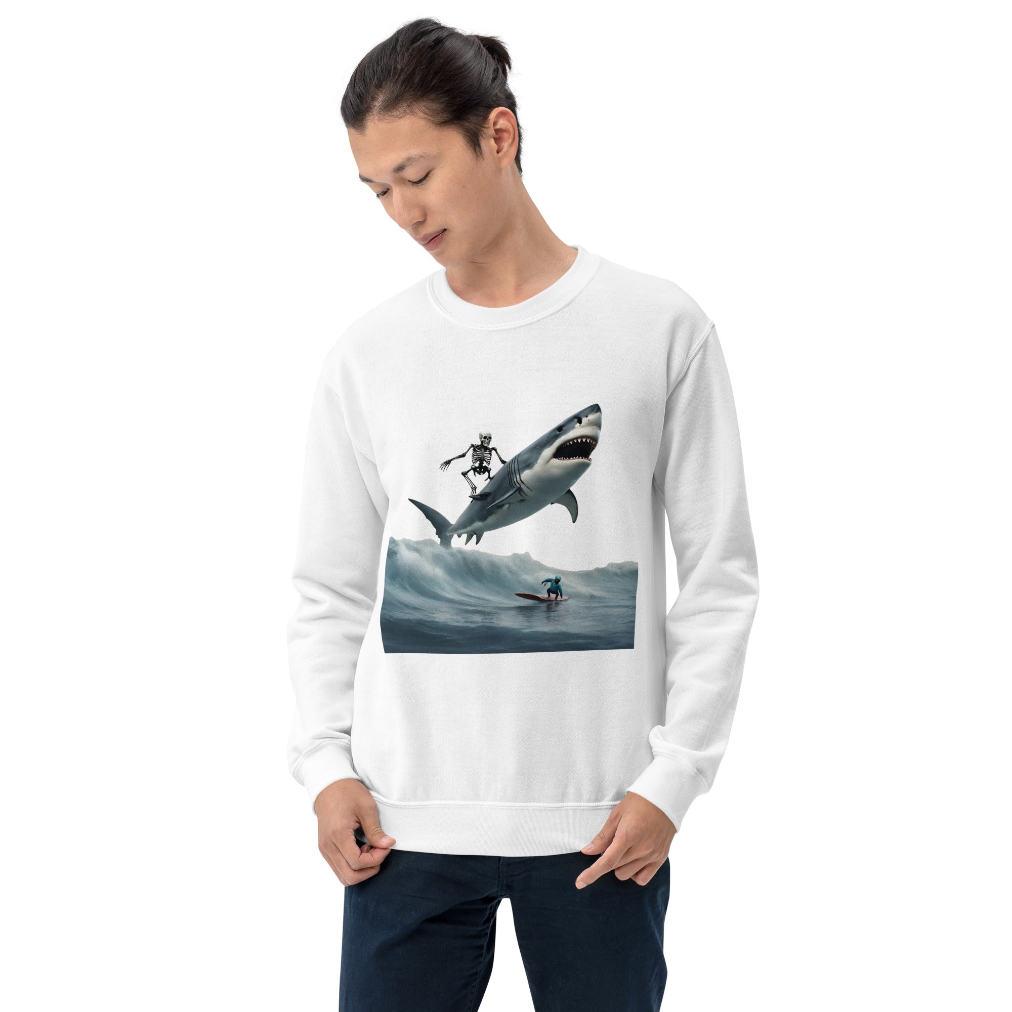 Shark Shredder Men's Sweatshirt