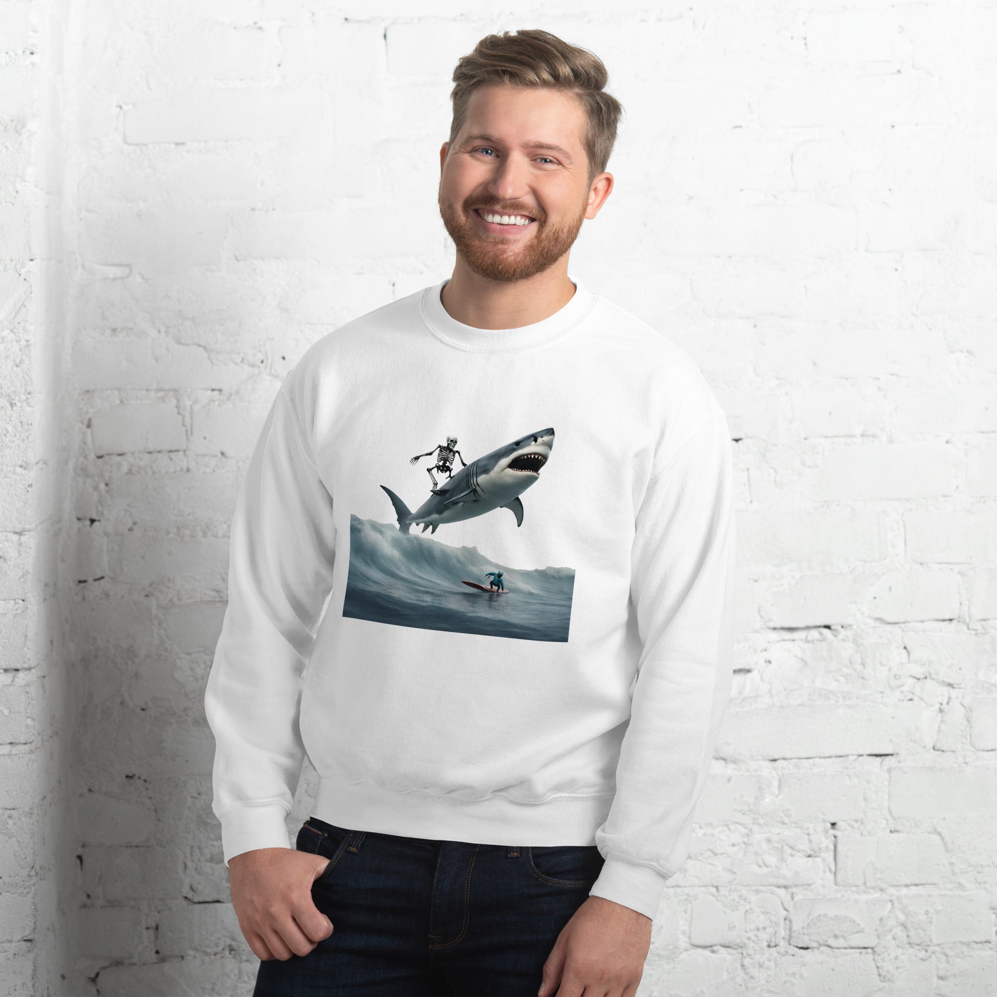 Shark Shredder Men's Sweatshirt