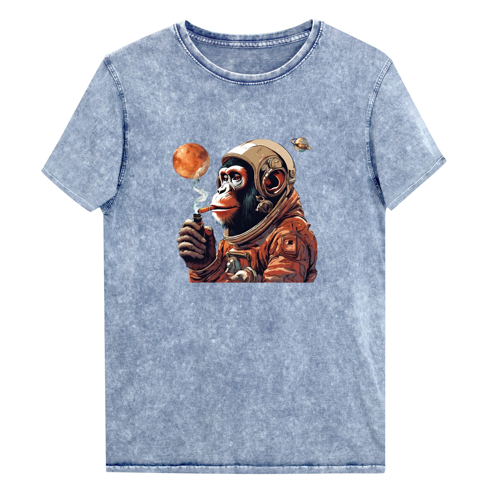 Ape Astronaut Denim T-Shirt