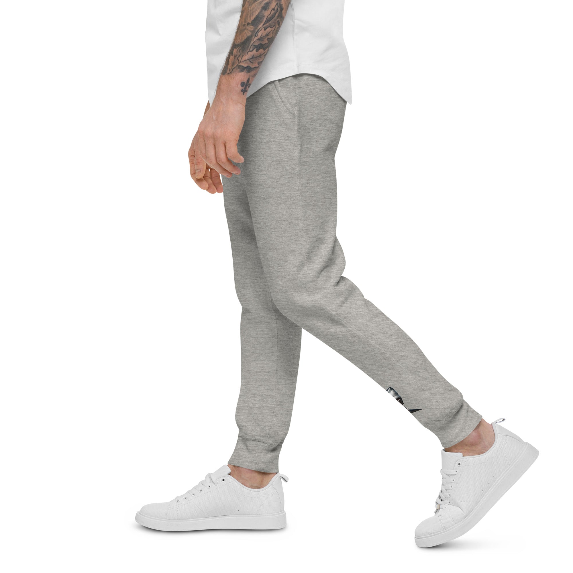 Great White Bite Men's Fleece Sweatpants