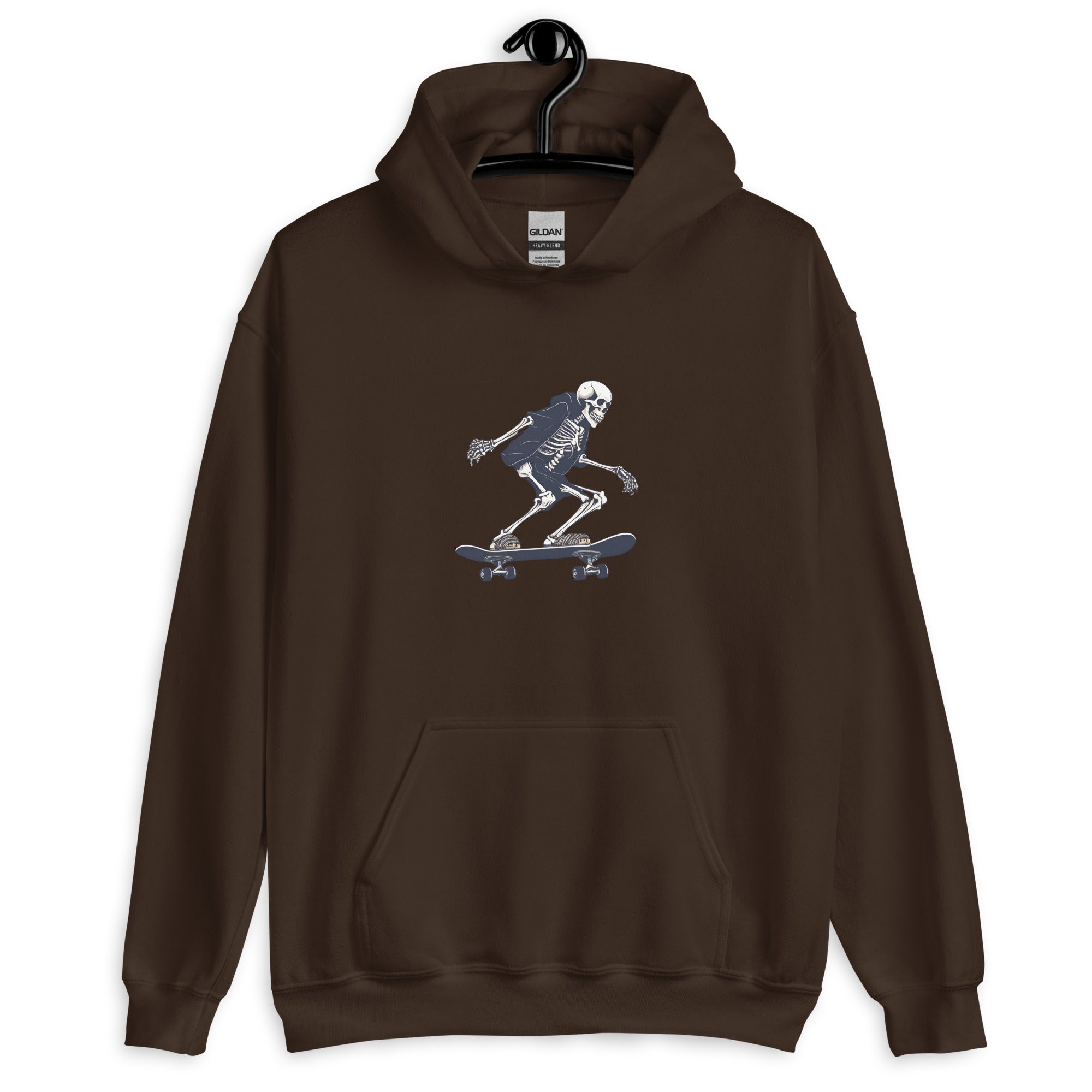 Skateboarding Skeleton Men's Hoodie