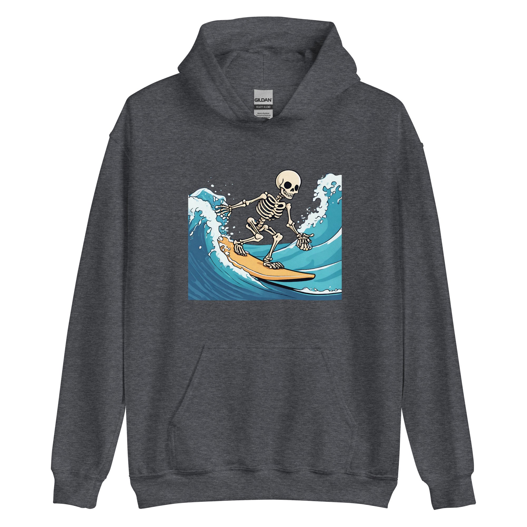 Surfing Skeleton Women's Hoodie