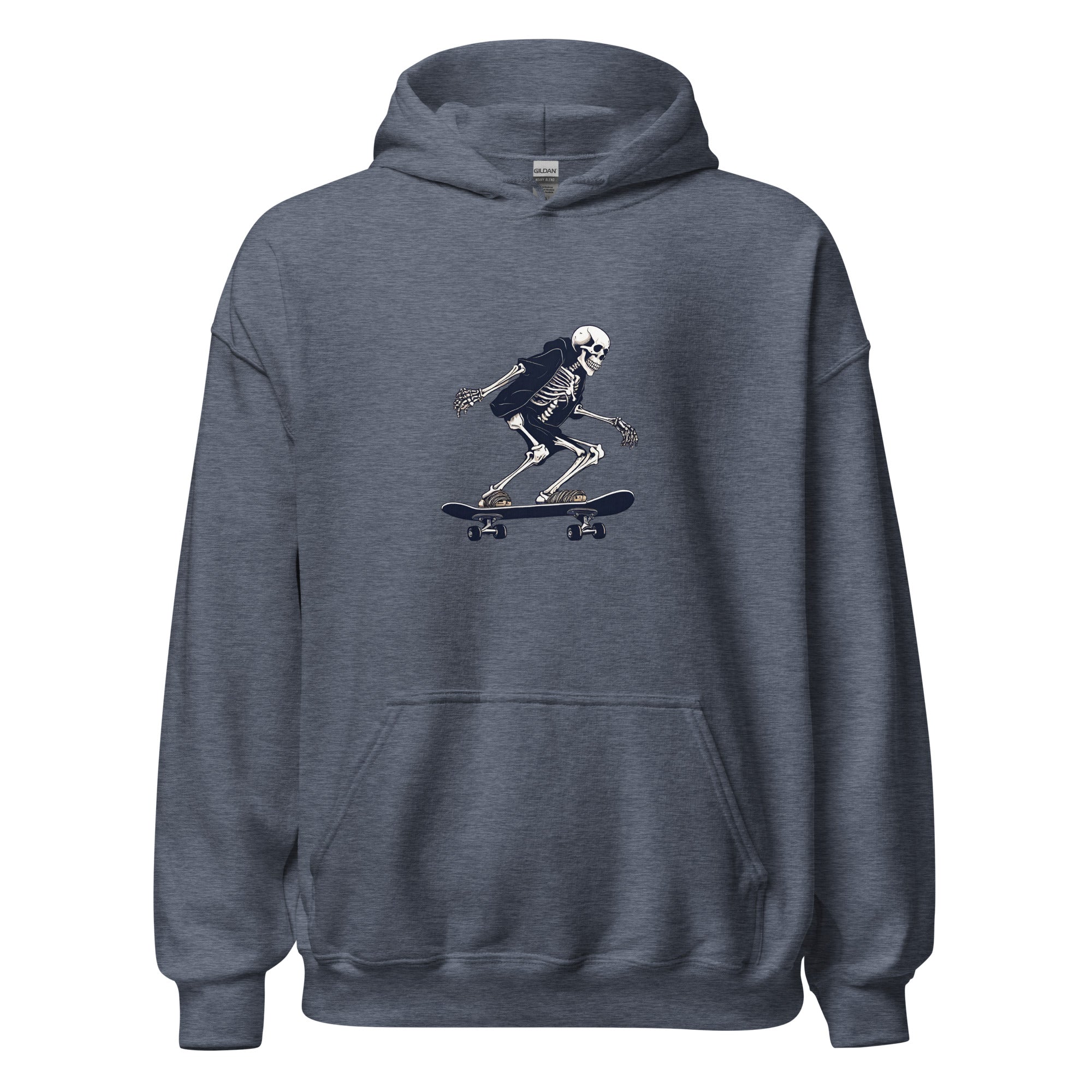 Skateboarding Skeleton Men's Hoodie