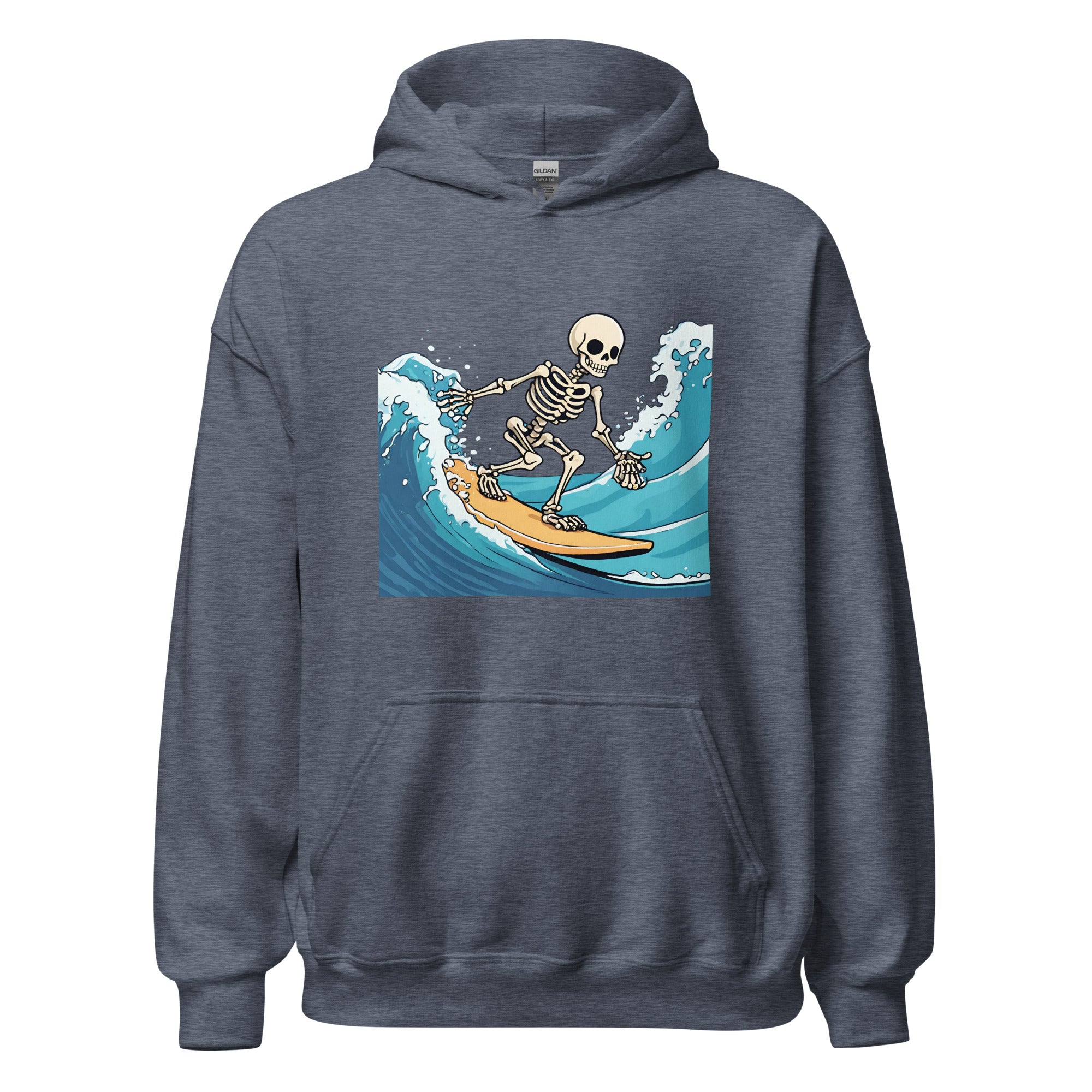 Surfing Skeleton Women's Hoodie