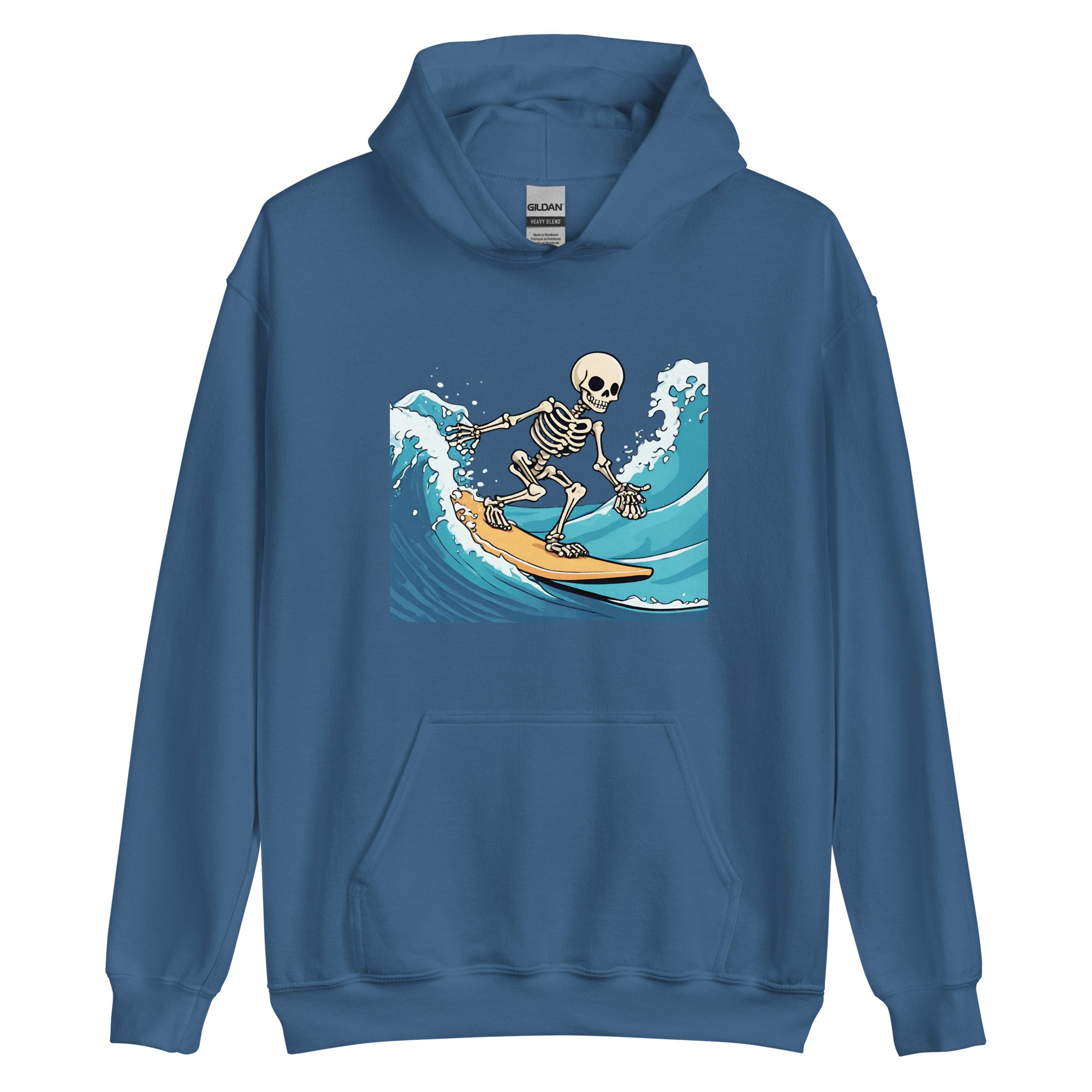 Surfing Skeleton Women's Hoodie