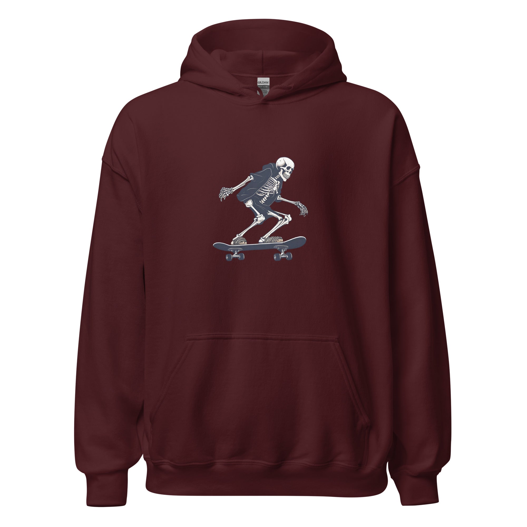 Skateboarding Skeleton Men's Hoodie