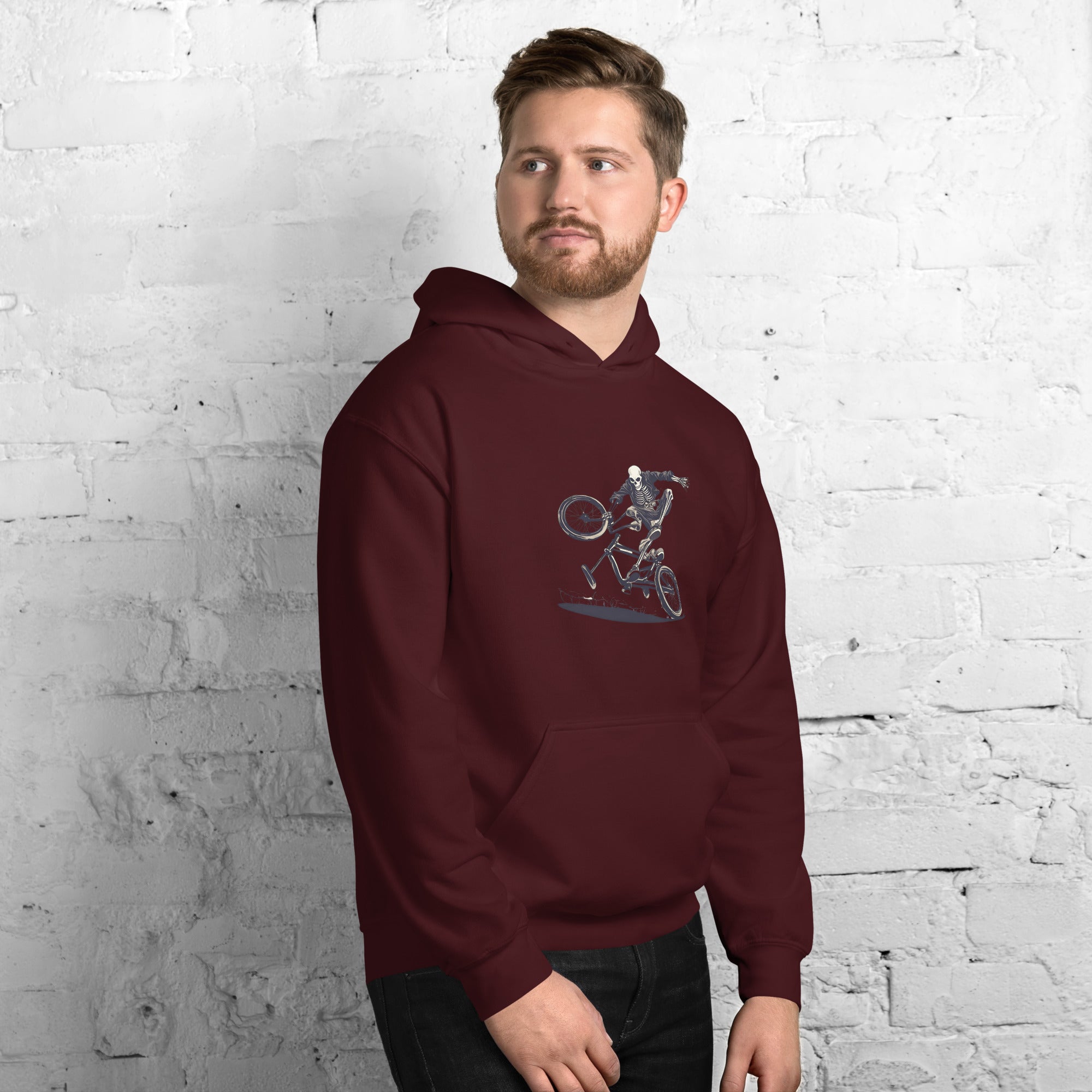 Till the Wheels Fall Off Men's Hoodie