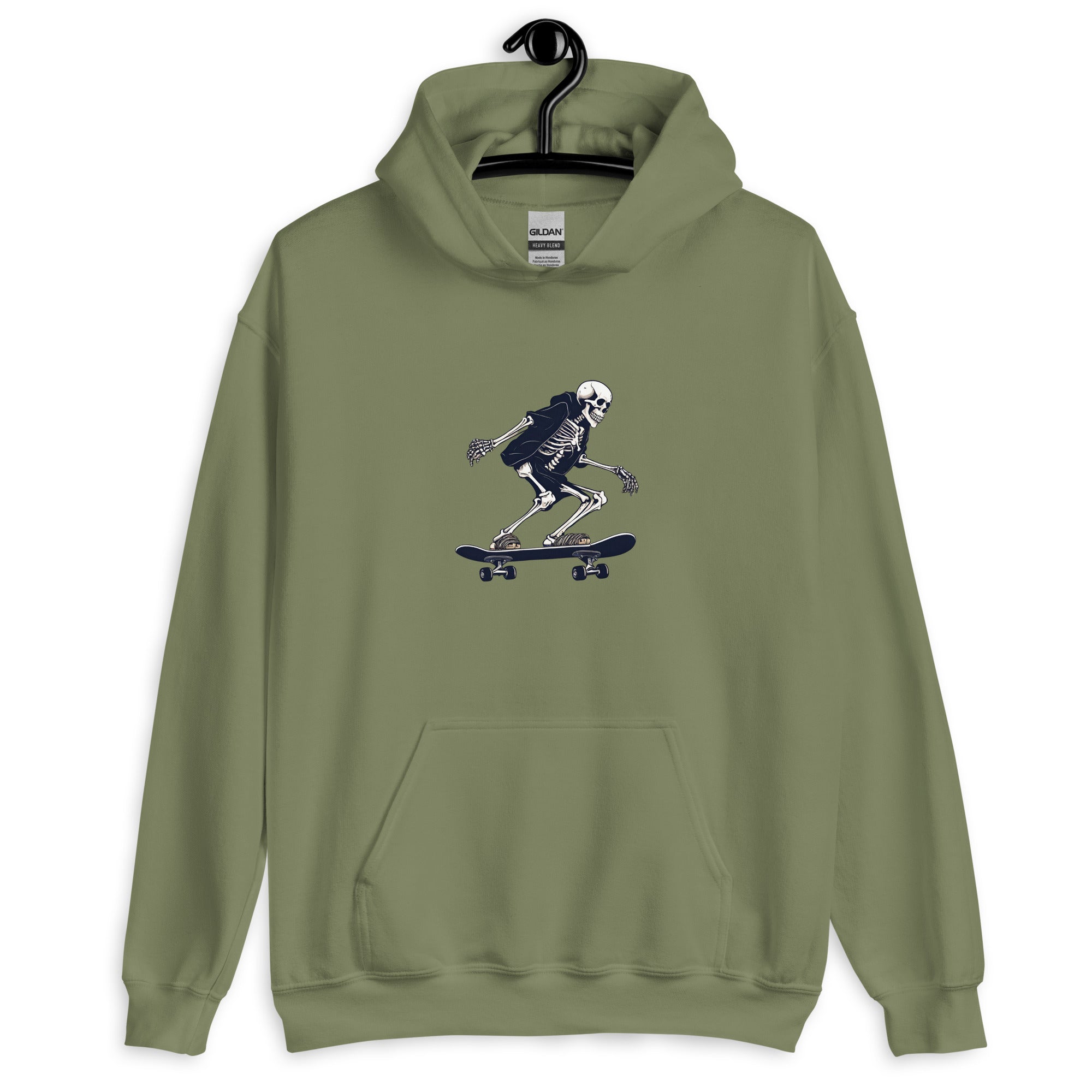 Skateboarding Skeleton Women's Hoodie